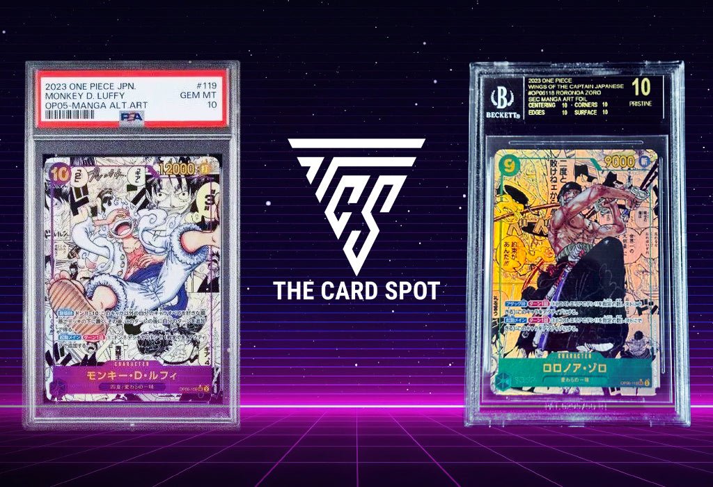 One Piece TCG Graded Cards - THE CARD SPOT PTY LTD.