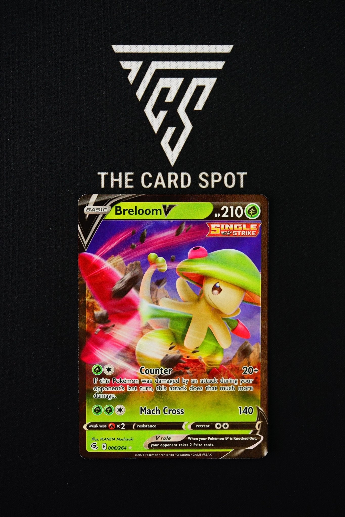 006/264 Breloom V - Pokemon TCG THE CARD SPOT PTY LTD. 006/264 Breloom V - Pokemon TCG THE CARD SPOT PTY LTD.