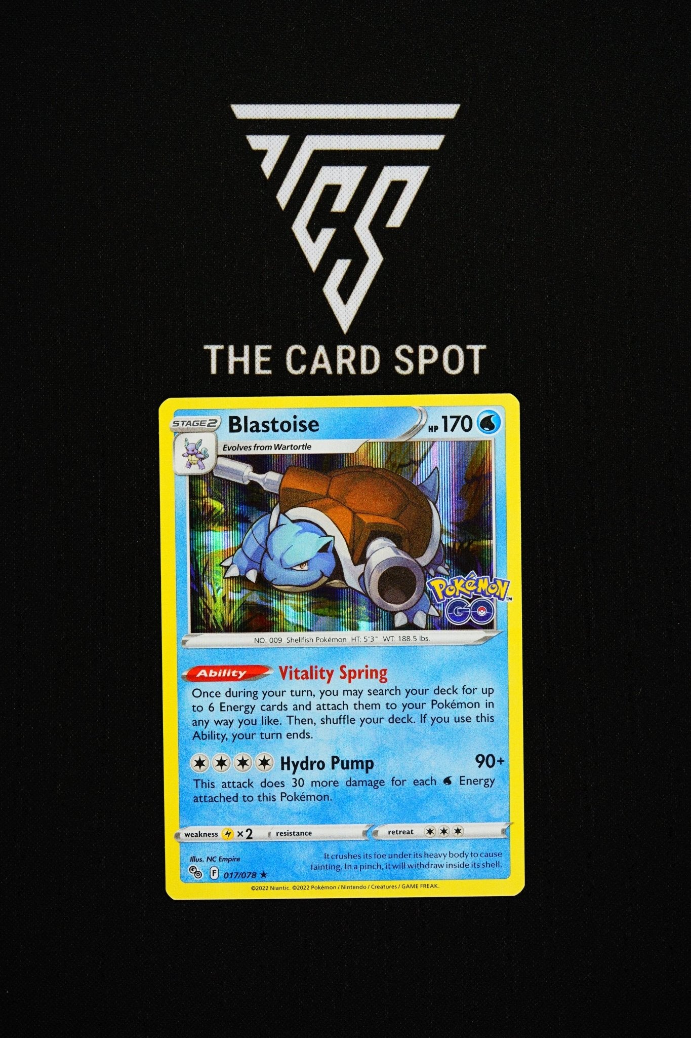 017/078 Blastoise - Pokemon TCG - THE CARD SPOT PTY LTD.