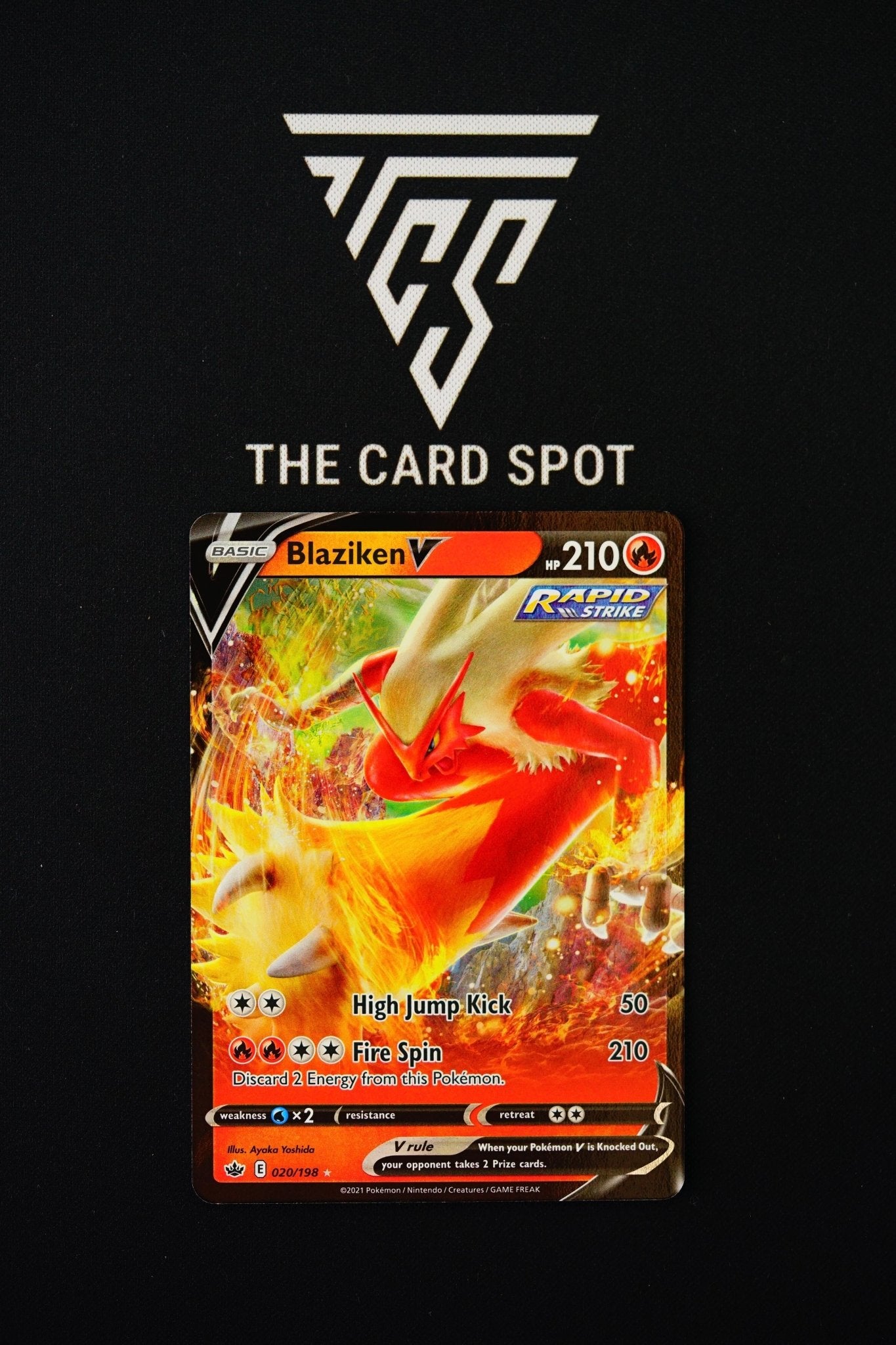 blaziken v pokemon card 0202/198 Blaziken V