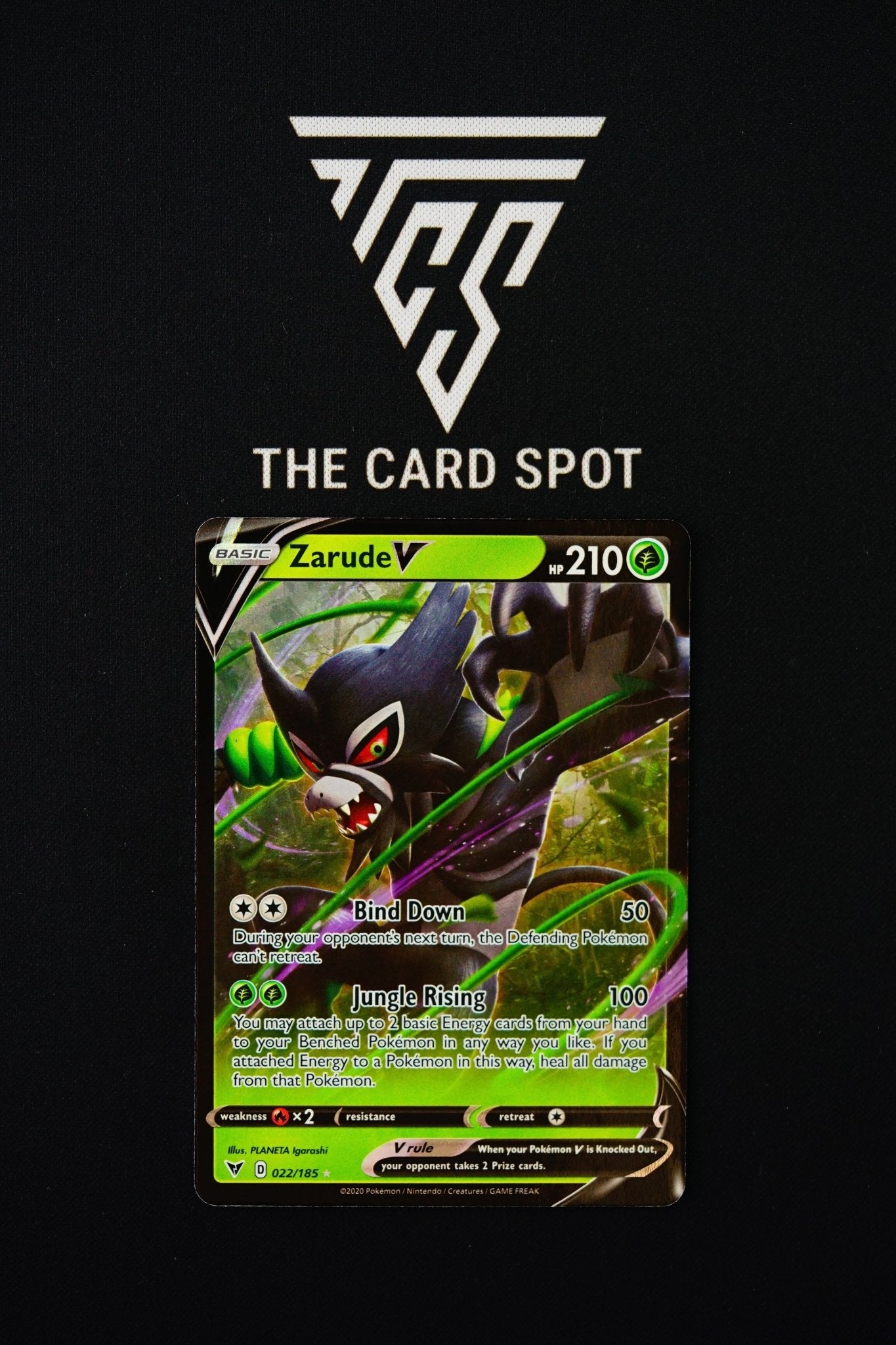022/185 Zarude V - Pokemon TCG THE CARD SPOT PTY LTD. 022/185 Zarude V - Pokemon TCG THE CARD SPOT PTY LTD.