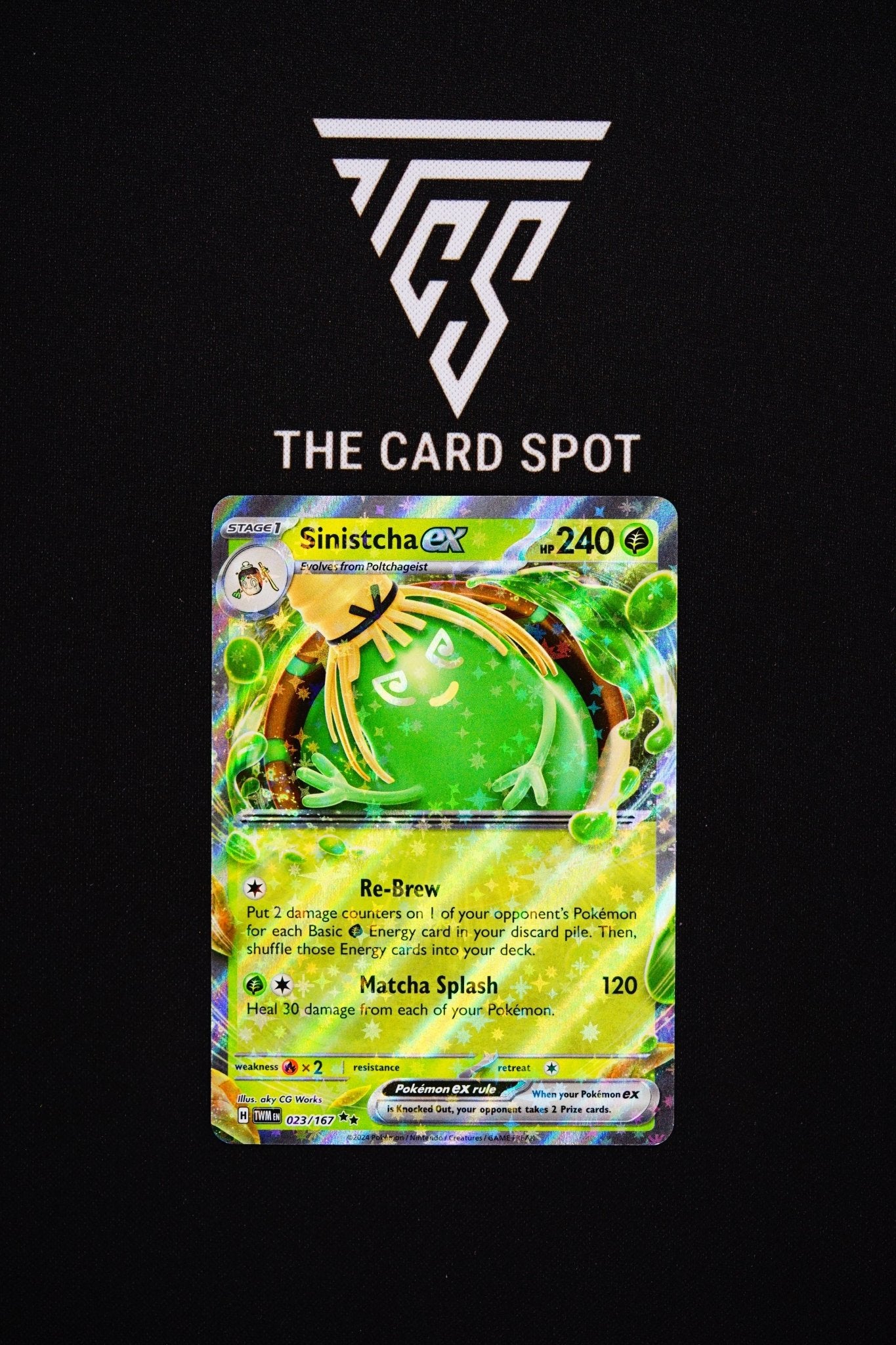 023/167 Sinistcha Ex - Pokemon TCG - THE CARD SPOT PTY LTD.