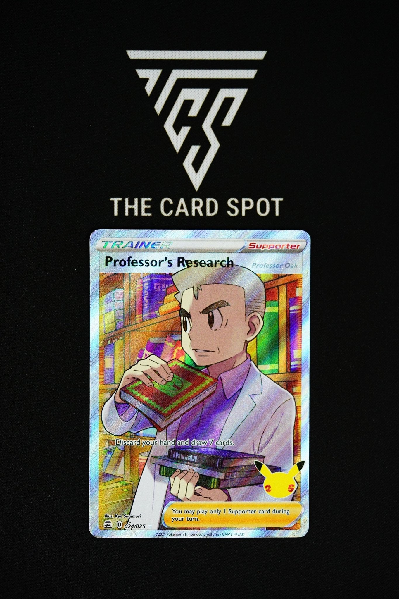 024/025 - Professor's Research - Pokemon TCG THE CARD SPOT PTY LTD. 024/025 - Professor's Research - Pokemon TCG THE CARD SPOT PTY LTD.