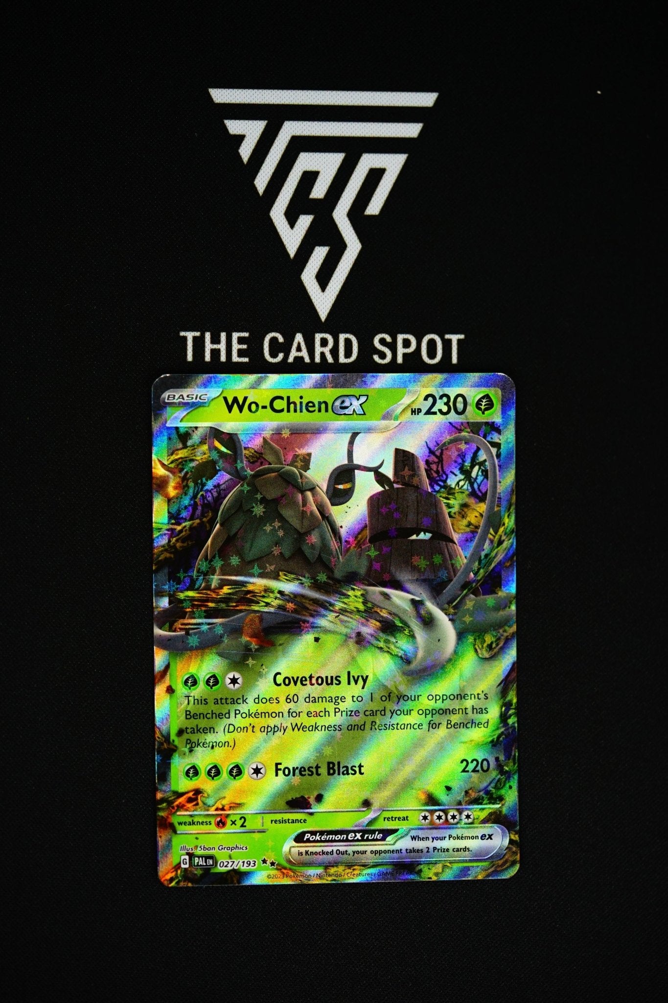 027/193 Wo-Chien ex - Pokemon THE CARD SPOT PTY LTD. 027/193 Wo-Chien ex - Pokemon THE CARD SPOT PTY LTD.