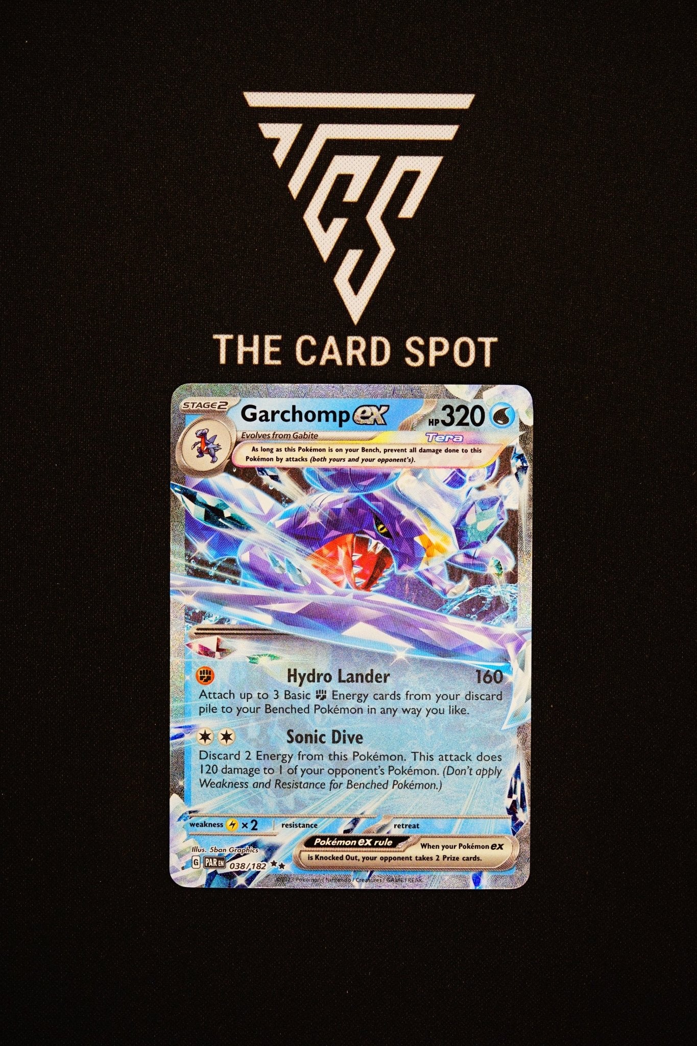 038/182 Garchomp Ex - Pokemon TCG - THE CARD SPOT PTY LTD.