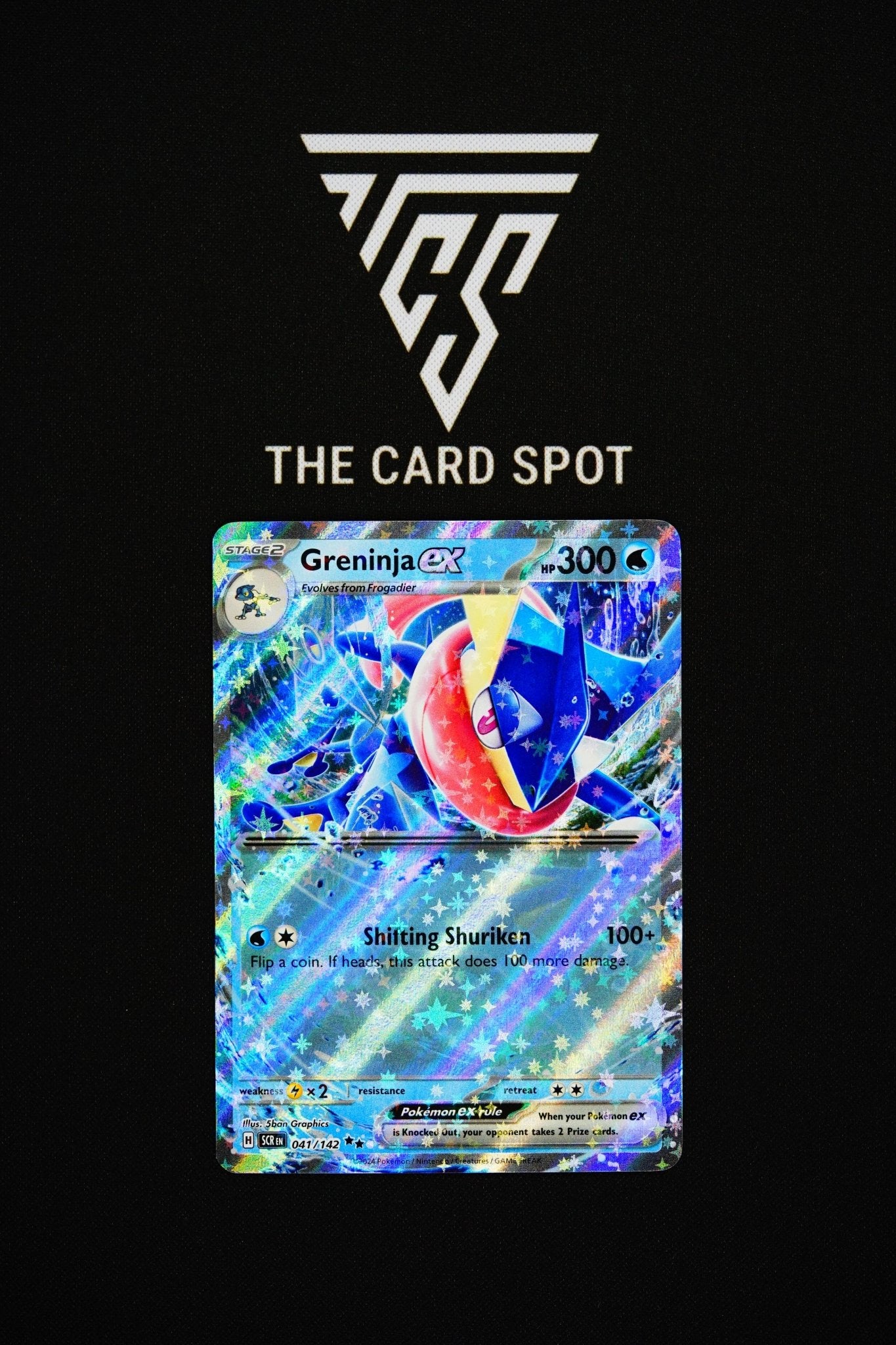 041 142 pokemon card 041/142 Greninja Ex
