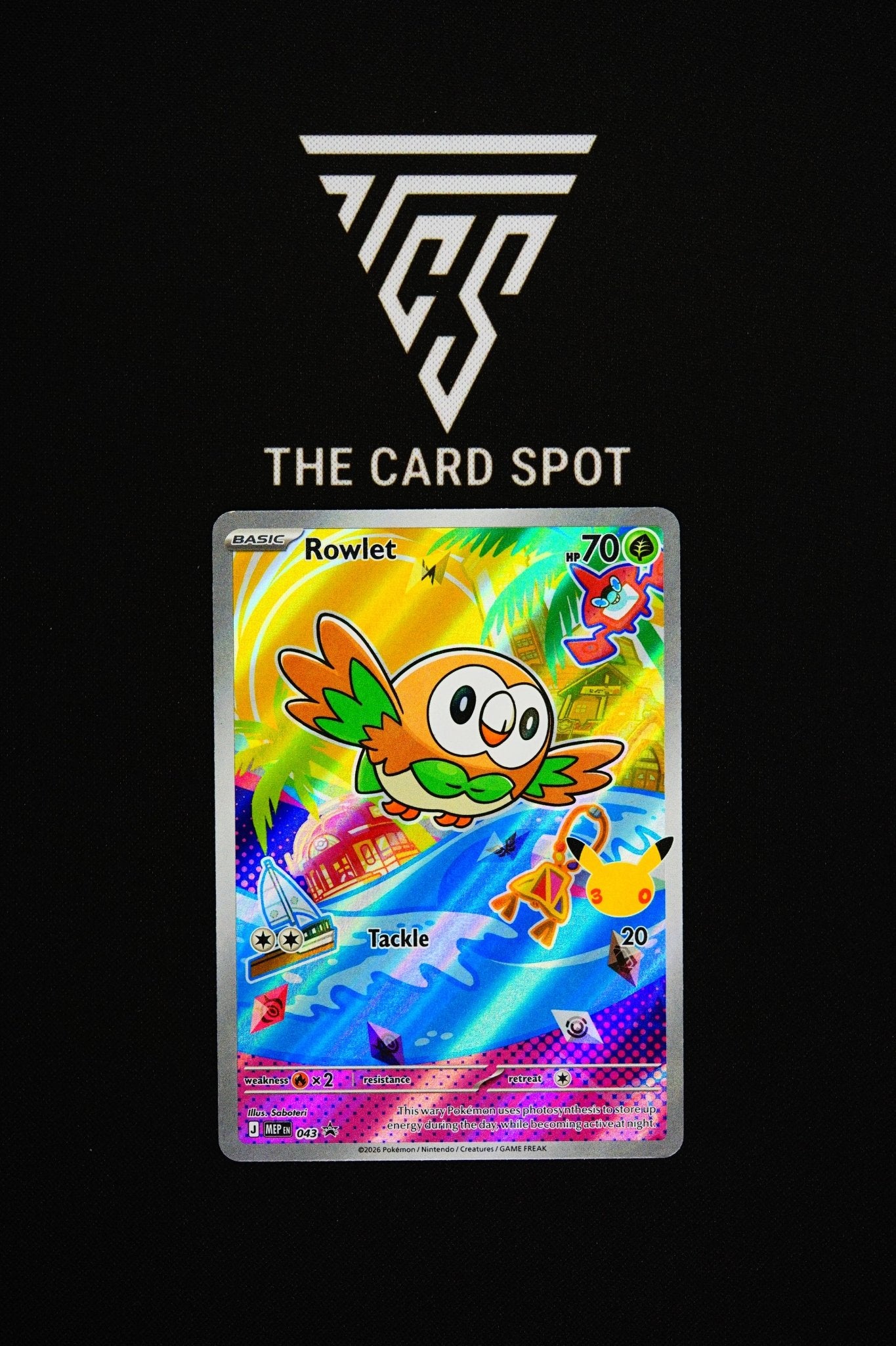 043 Rowlet - Pokemon TCG - THE CARD SPOT PTY LTD.