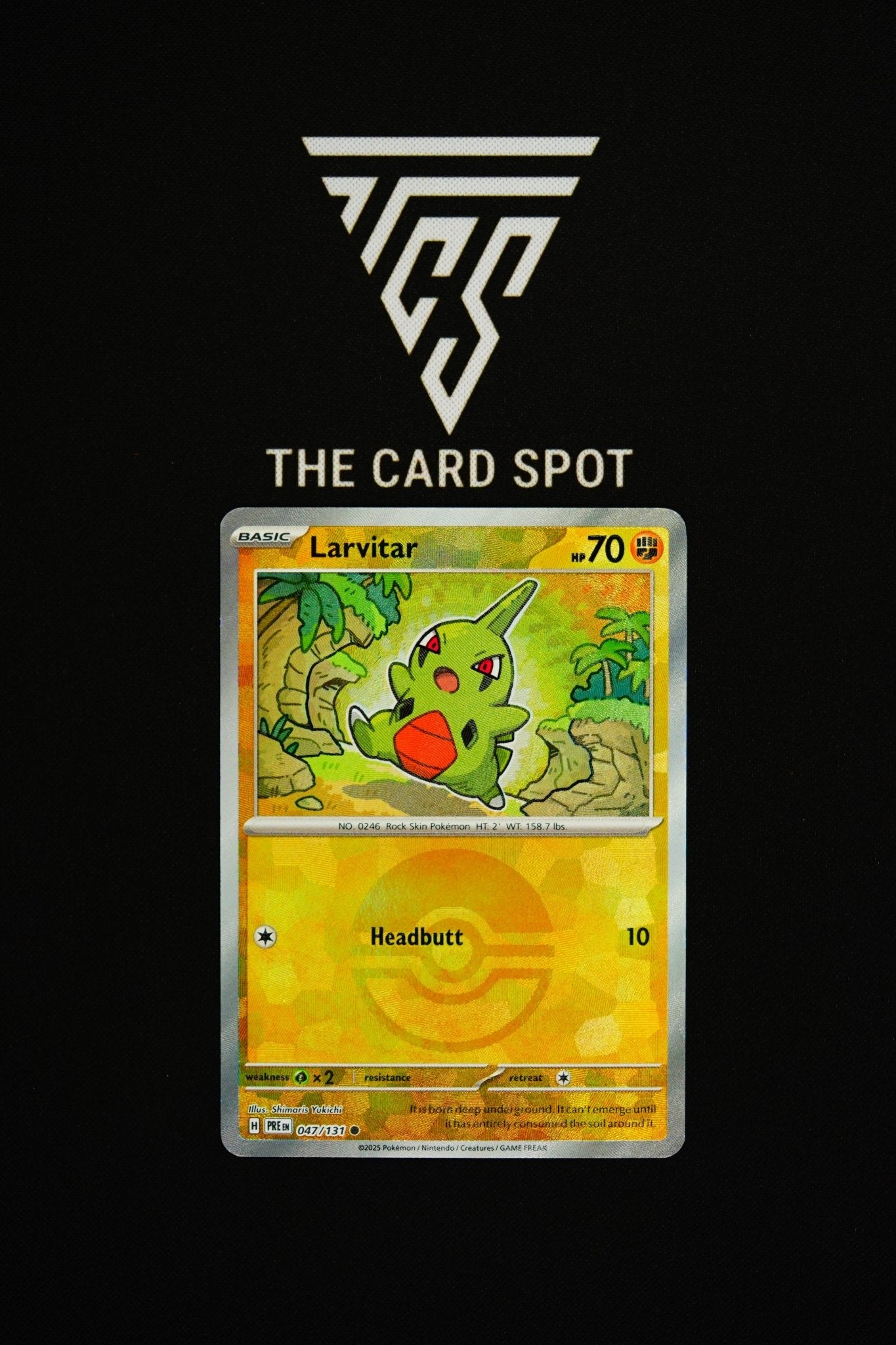 047/131 Larvitar - Pokemon TCG - THE CARD SPOT PTY LTD.