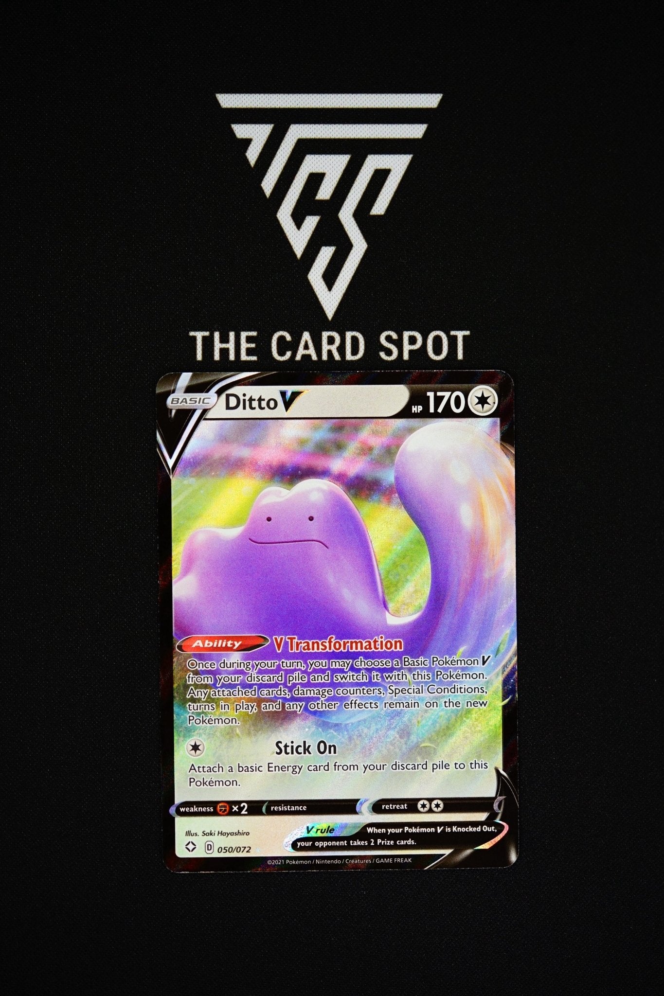 shiny ditto v pokemon card shiny ditto v pokemon card Ditto V