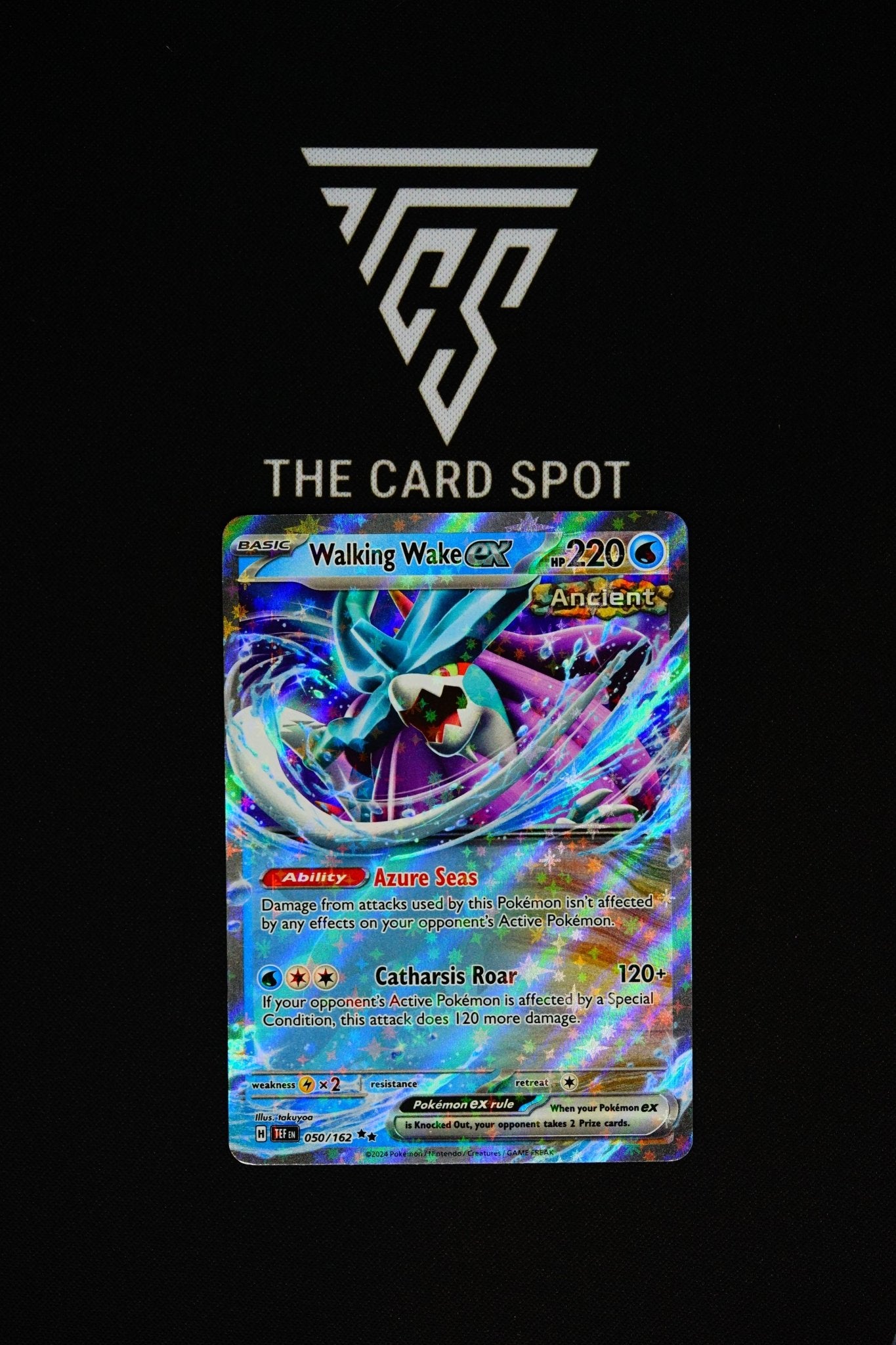 050/162 - Walking Wake ex - Pokemon TCG - THE CARD SPOT PTY LTD.
