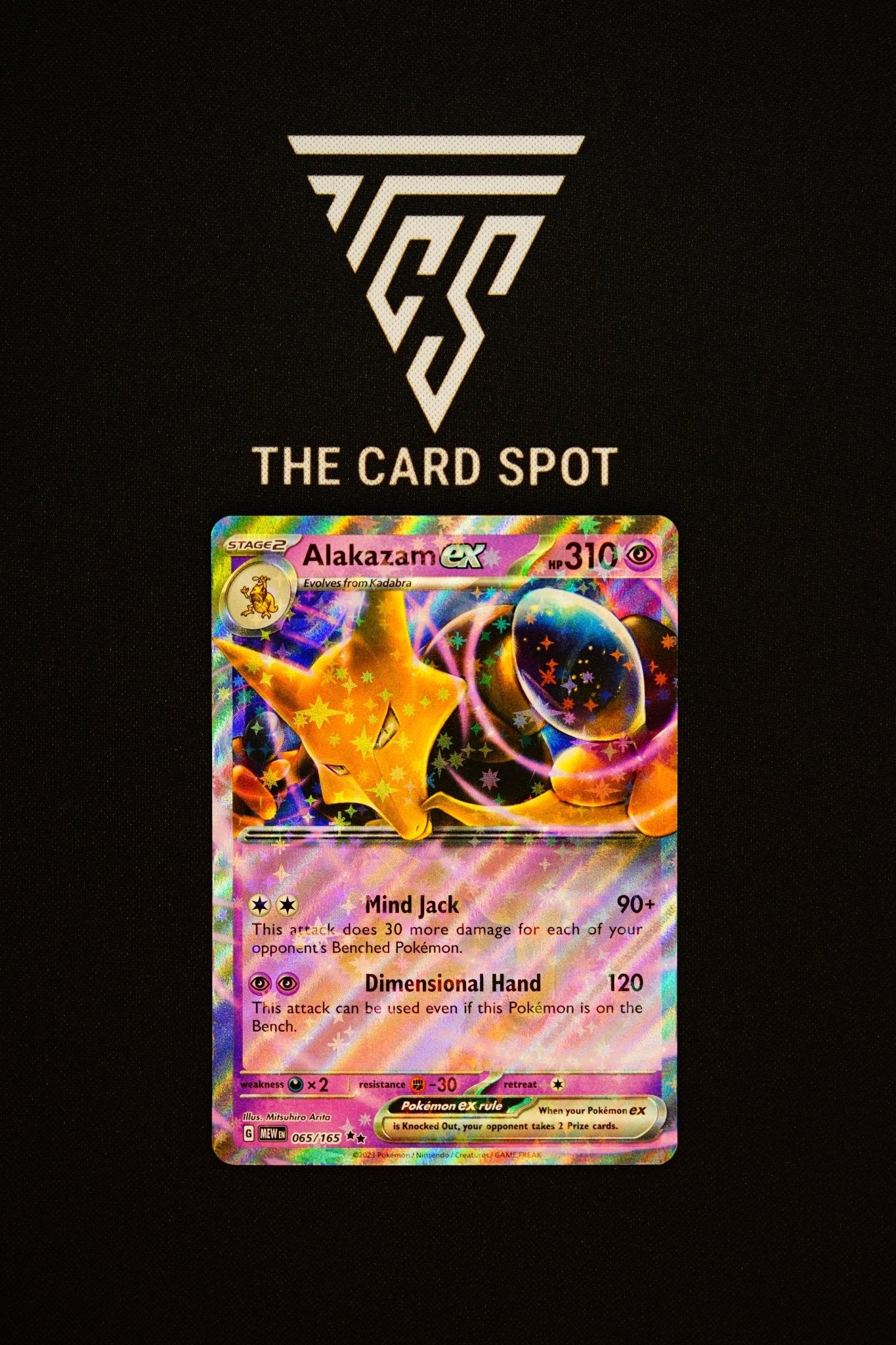 065/165 Alakazam ex - Pokemon TCG - THE CARD SPOT PTY LTD.