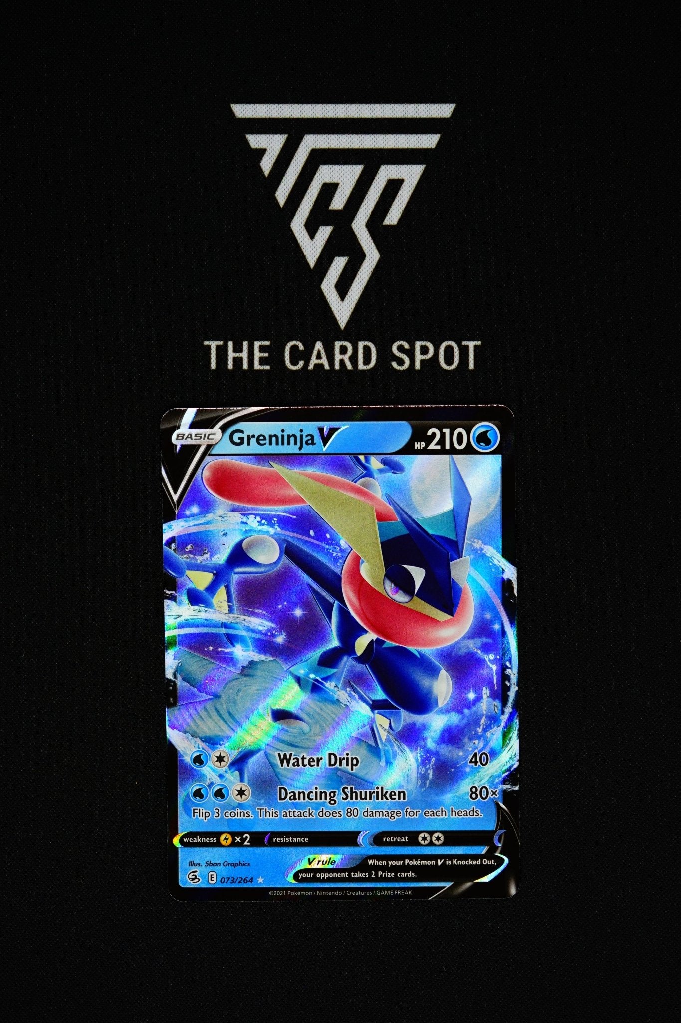 greninja v pokemon card 073/264 - Greninja V