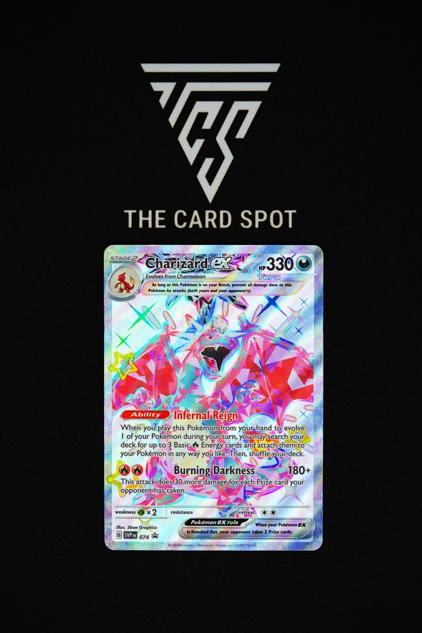 074 Promo - Charizard EX - Pokemon TCG - THE CARD SPOT PTY LTD.