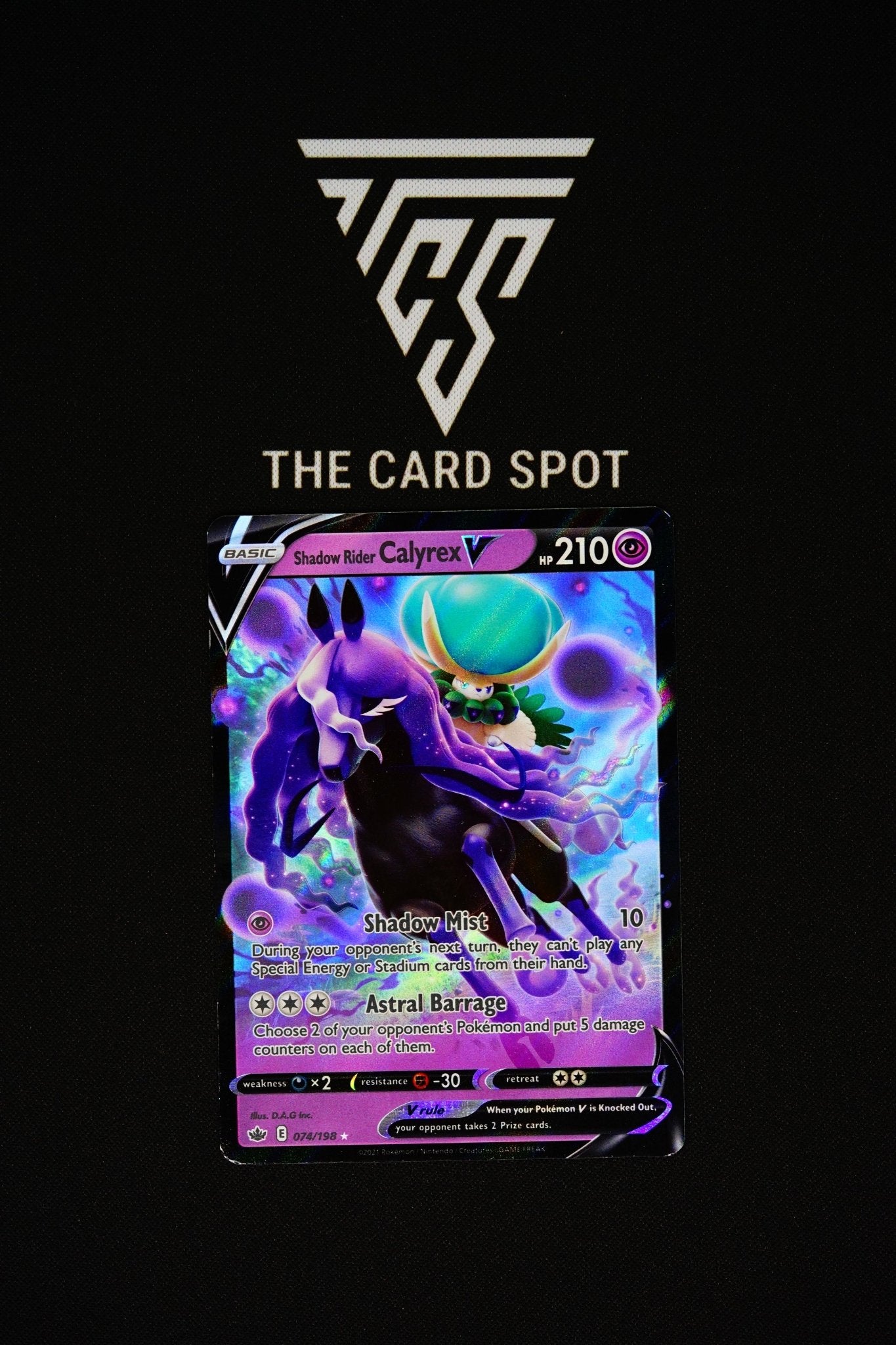 074/198 - Shadow Rider Calyrex V