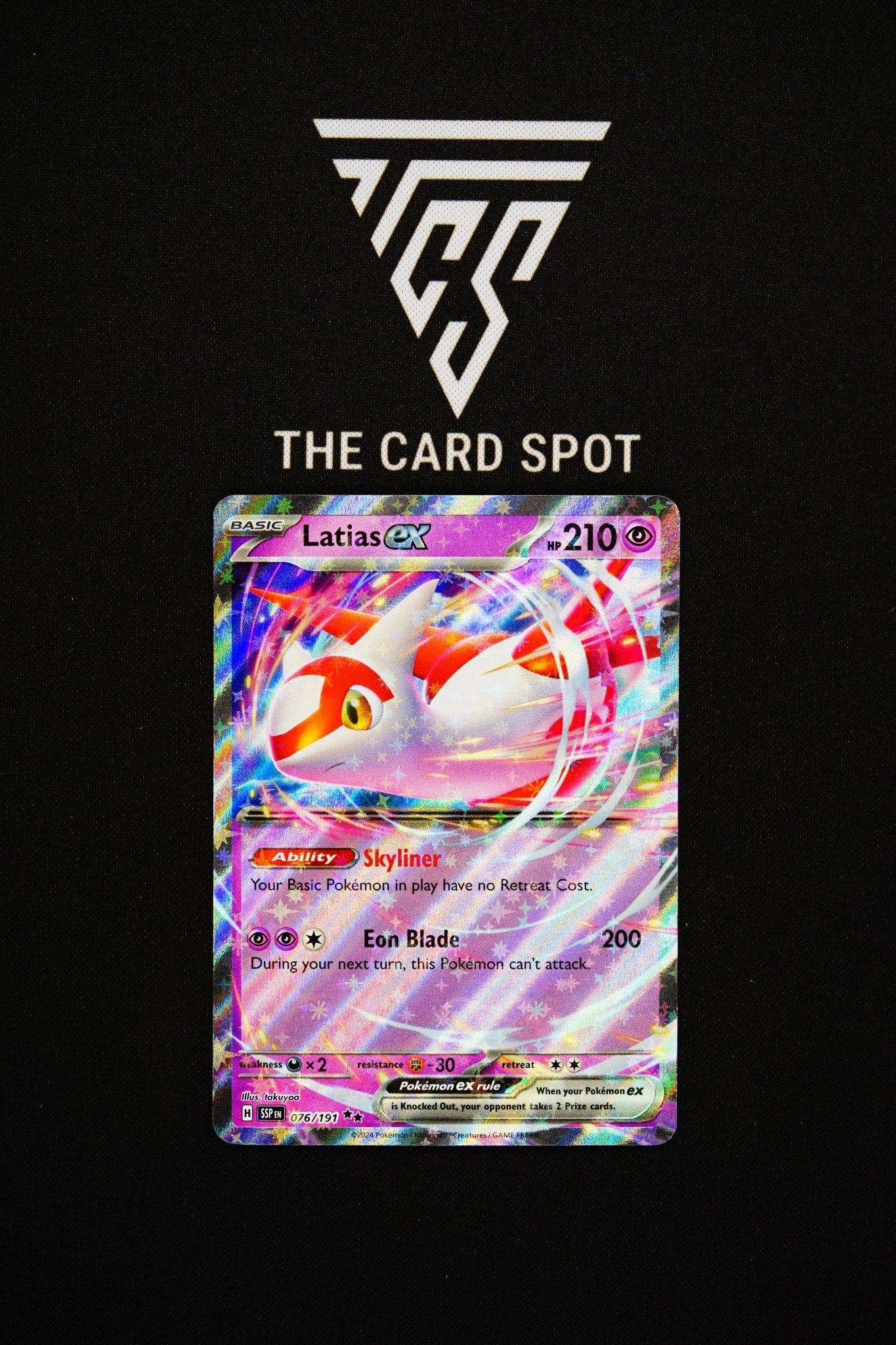 076/191 Latias Ex - Pokemon TCG - THE CARD SPOT PTY LTD.
