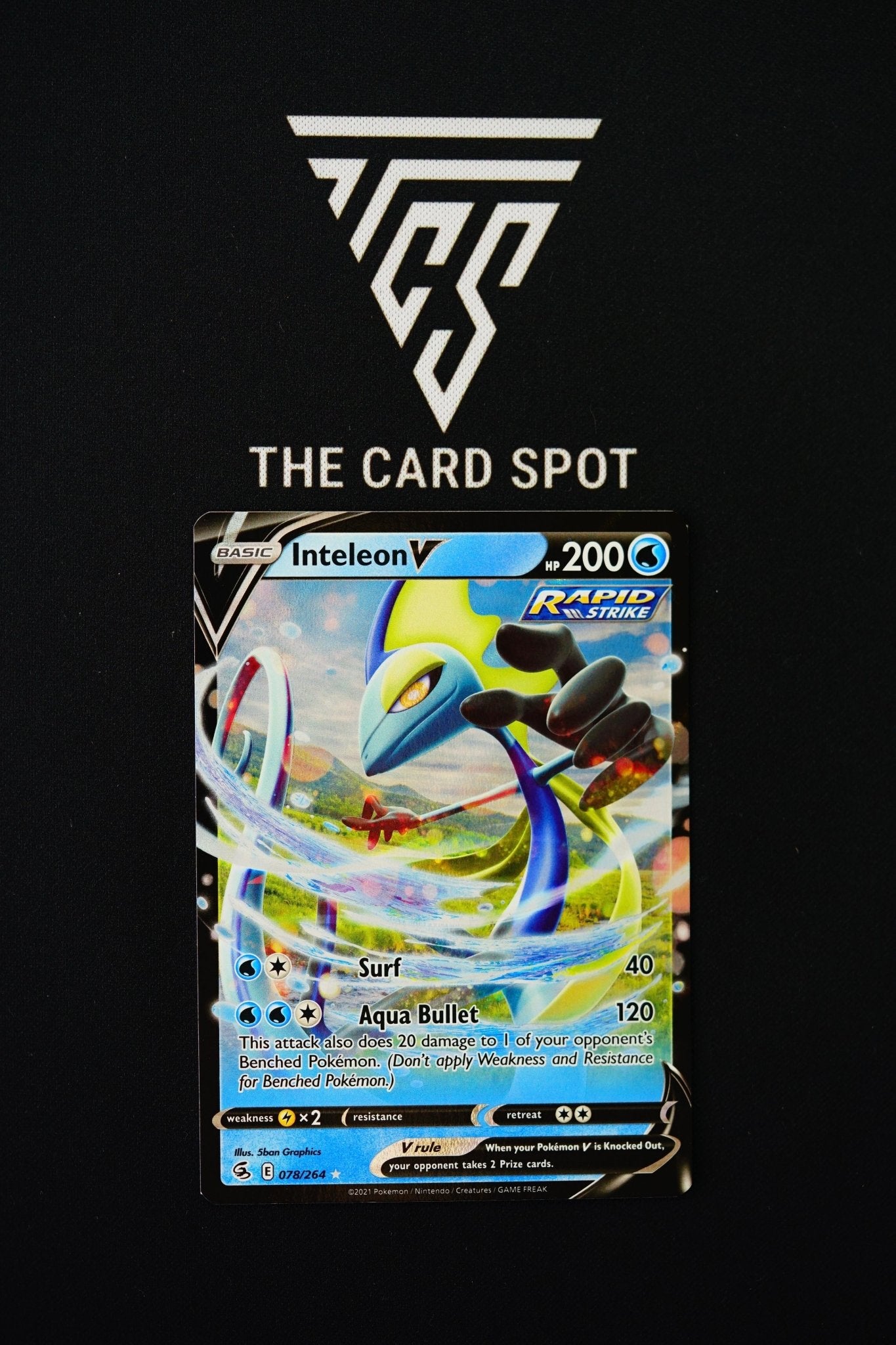 078/264 Inteleon V - Pokemon TCG - THE CARD SPOT PTY LTD.