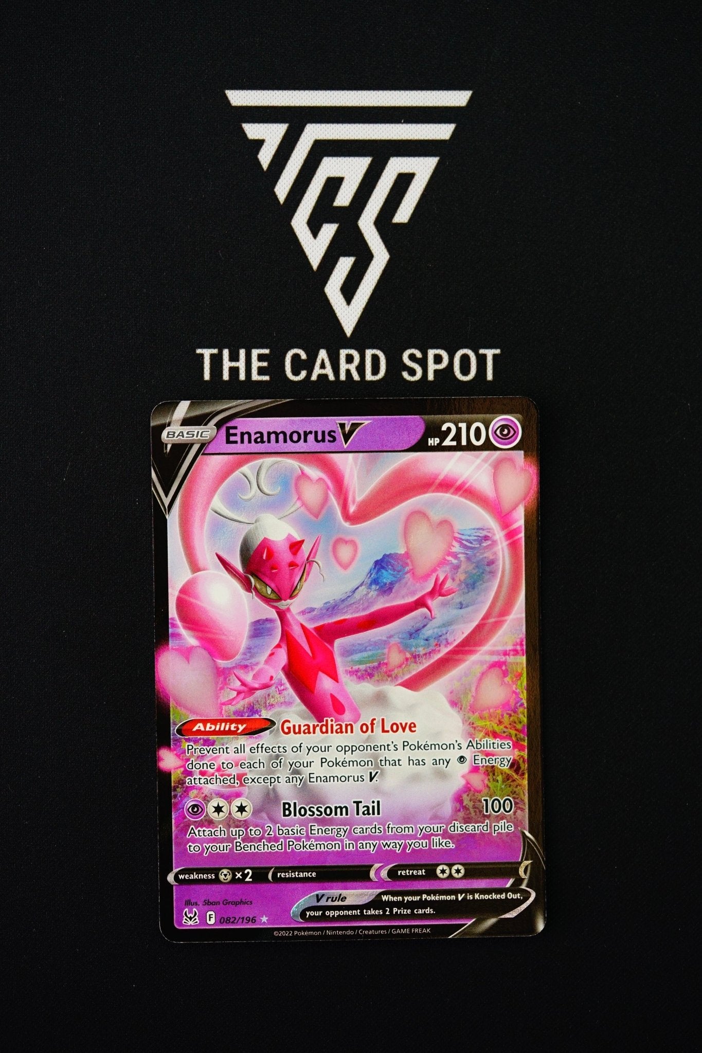 082/196 - Enamorus V - Pokemon TCG THE CARD SPOT PTY LTD. 082/196 - Enamorus V - Pokemon TCG THE CARD SPOT PTY LTD.