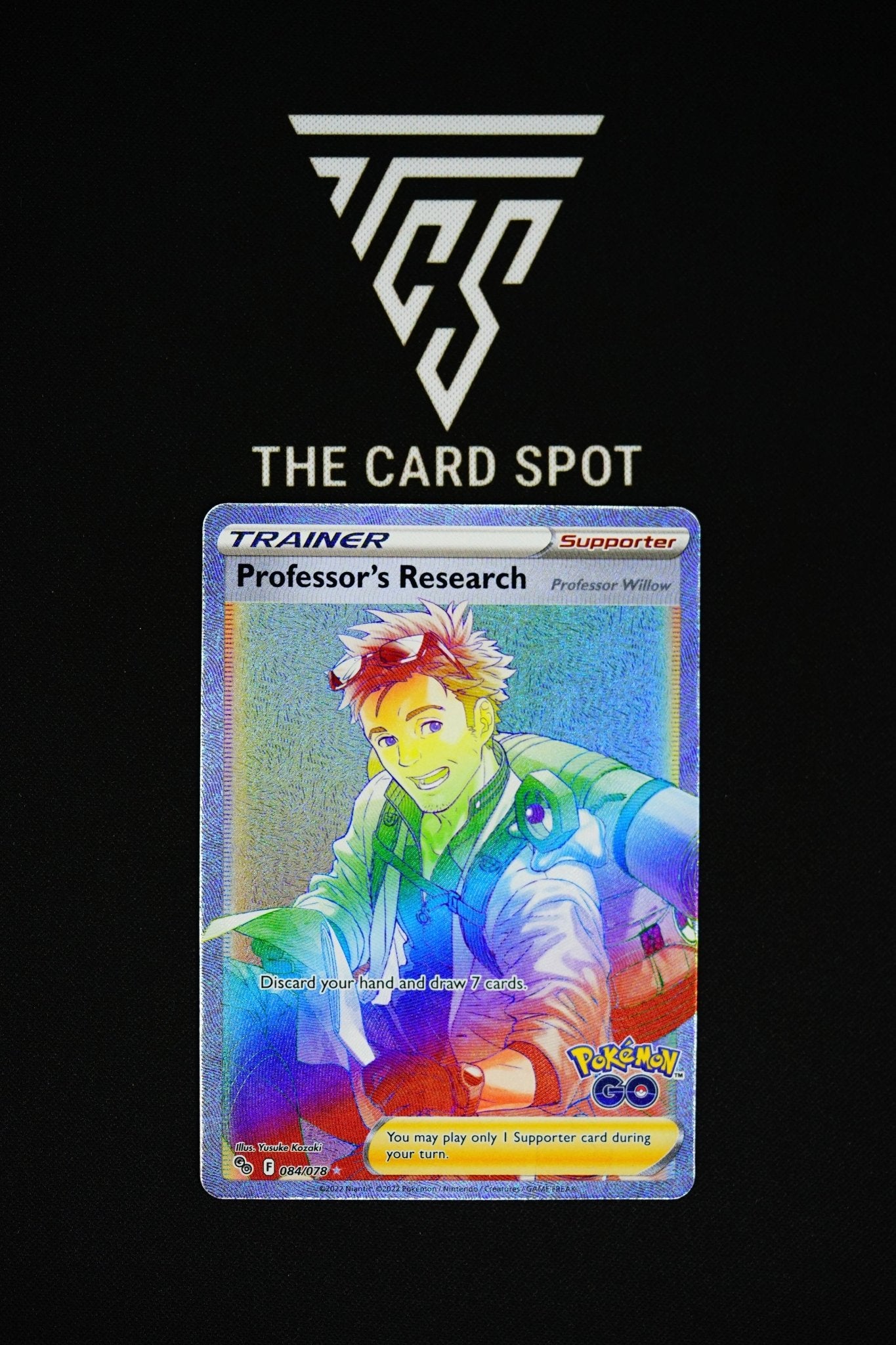 084/078 - Professor's Research (Professor Willow) - Pokemon Card THE CARD SPOT PTY LTD. 084/078 - Professor's Research (Professor Willow) - Pokemon Card THE CARD SPOT PTY LTD.