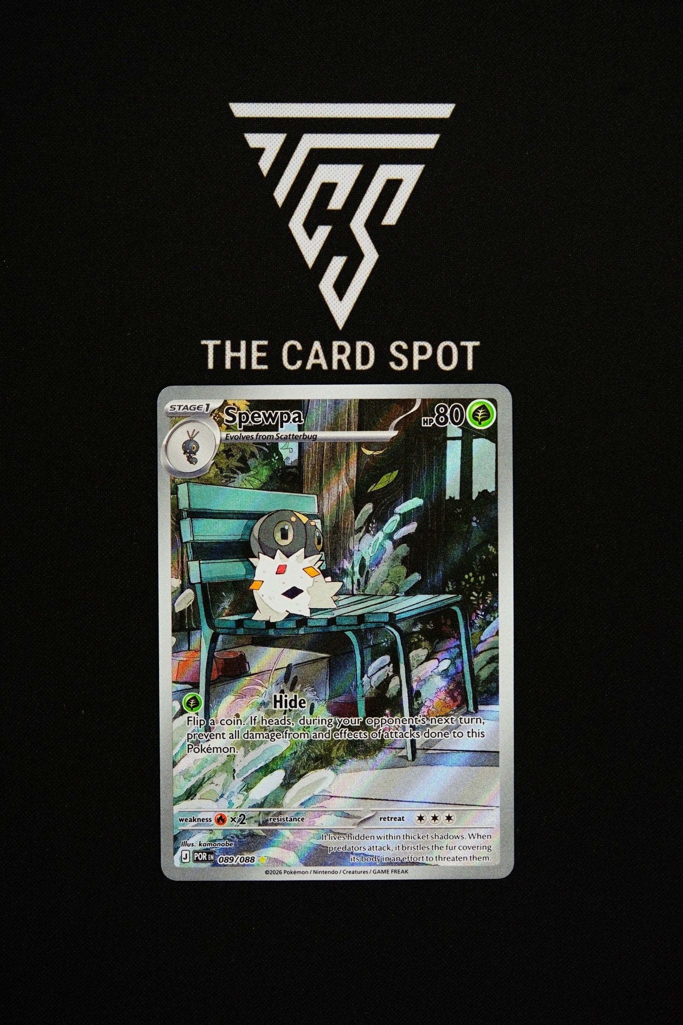 089/088 Spewpa - Pokemon TCG - THE CARD SPOT PTY LTD.