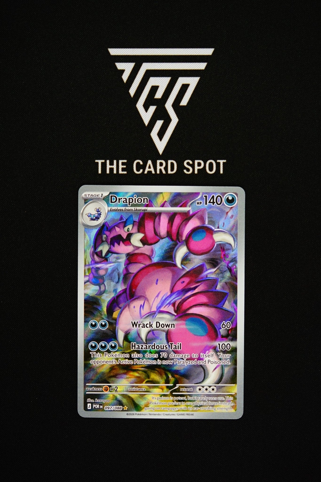 097/088 Drapion - Pokemon TCG - THE CARD SPOT PTY LTD.