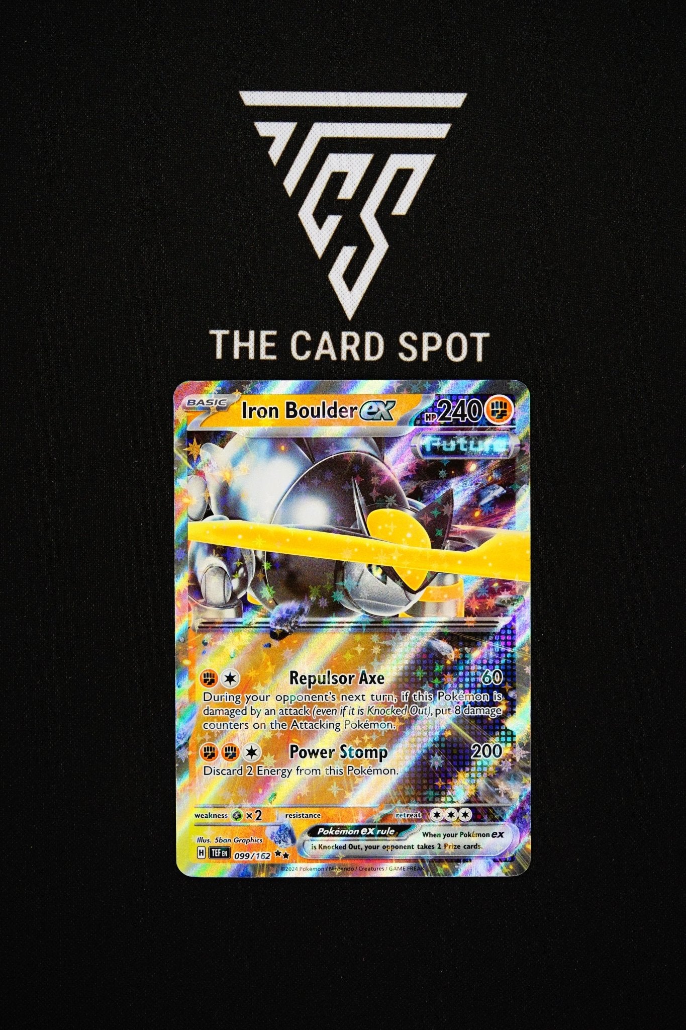 099/162 Iron Boulder Ex - Pokemon TCG - THE CARD SPOT PTY LTD.