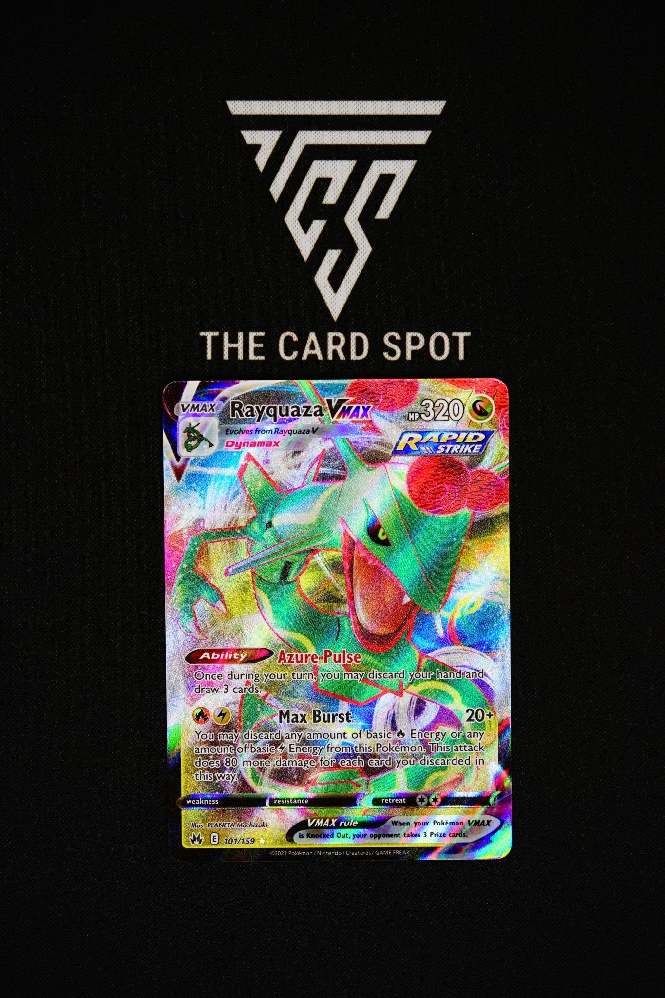 101/159 - Rayquaza VMAX - Pokemon TCG - THE CARD SPOT PTY LTD.