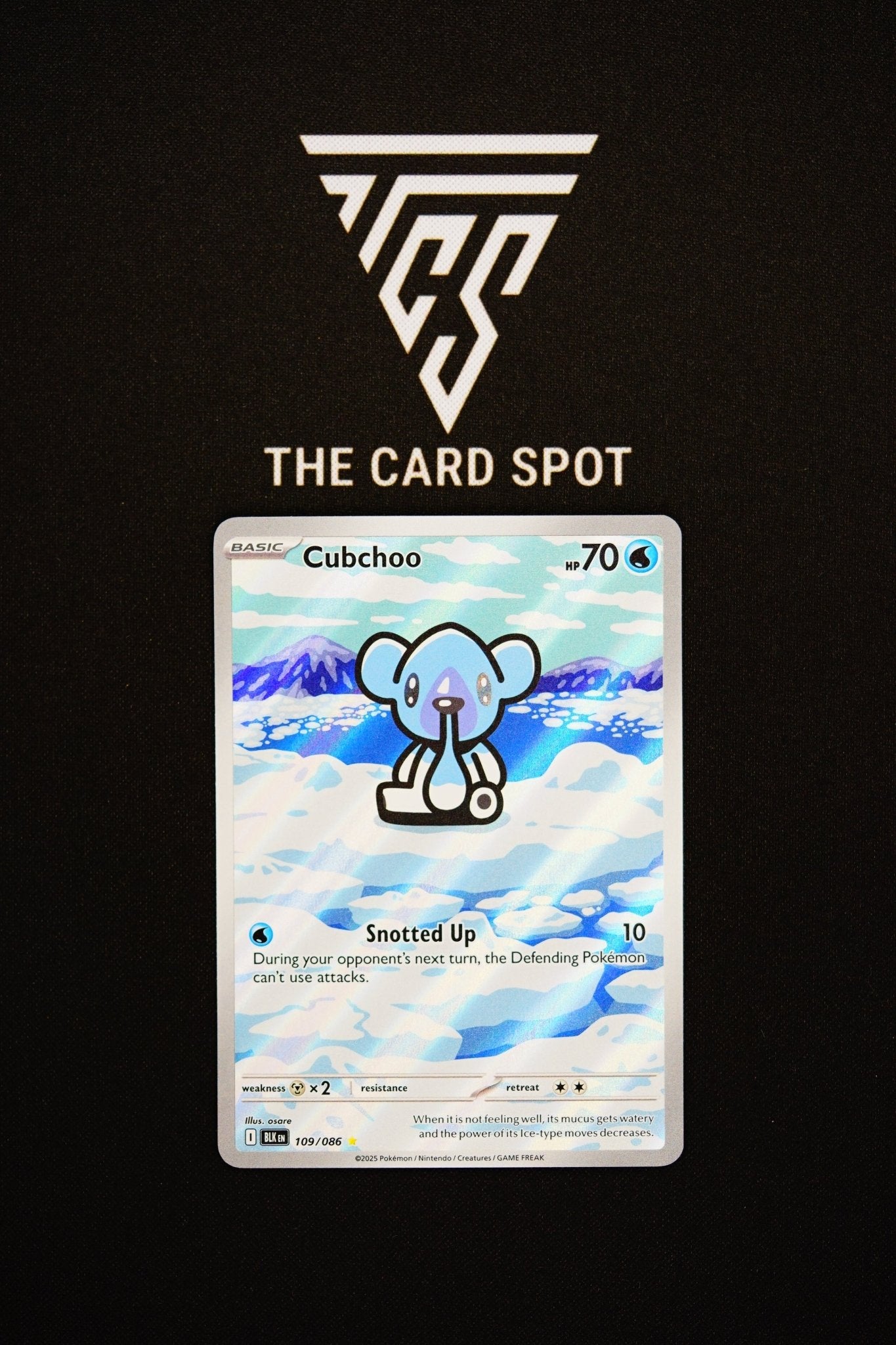 109/086 - Cubchoo - Pokemon TCG - THE CARD SPOT PTY LTD.