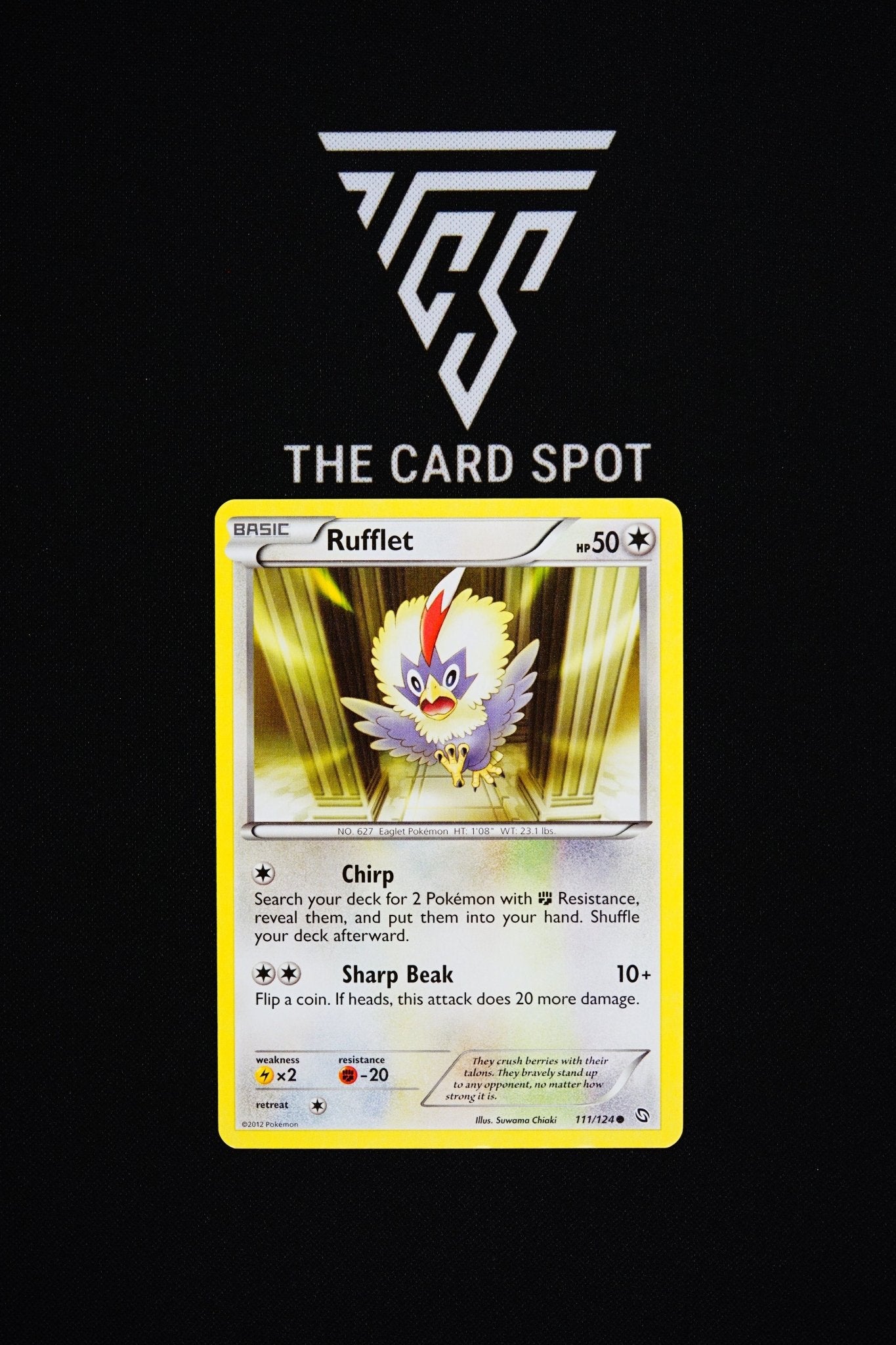 111/124 Rufflet - Pokemon TCG - THE CARD SPOT PTY LTD.