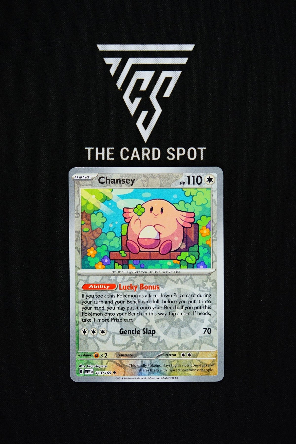 113/165 Chansey - Pokemon TCG - THE CARD SPOT PTY LTD.
