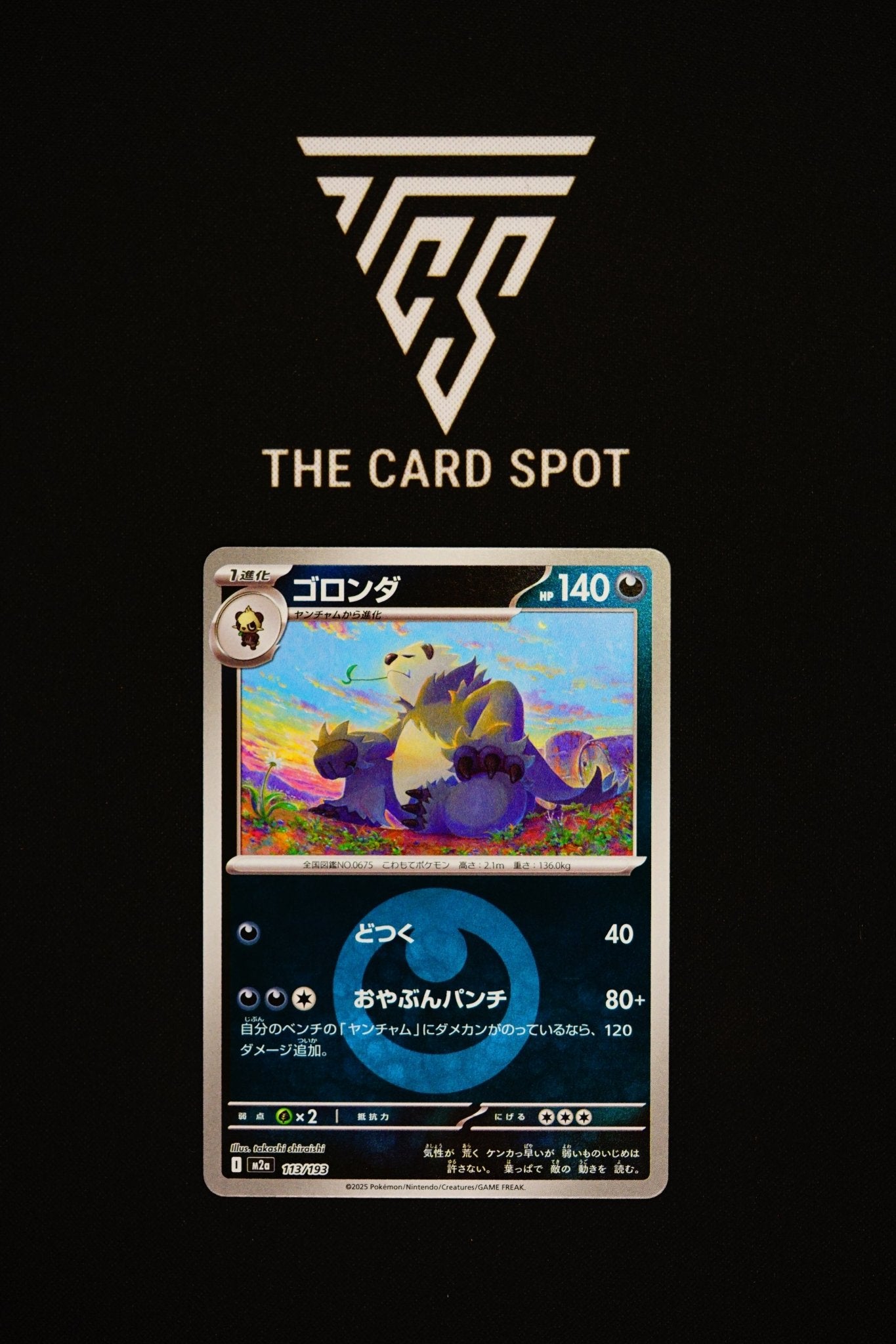 113/193 Pangoro - Pokemon TCG - THE CARD SPOT PTY LTD.