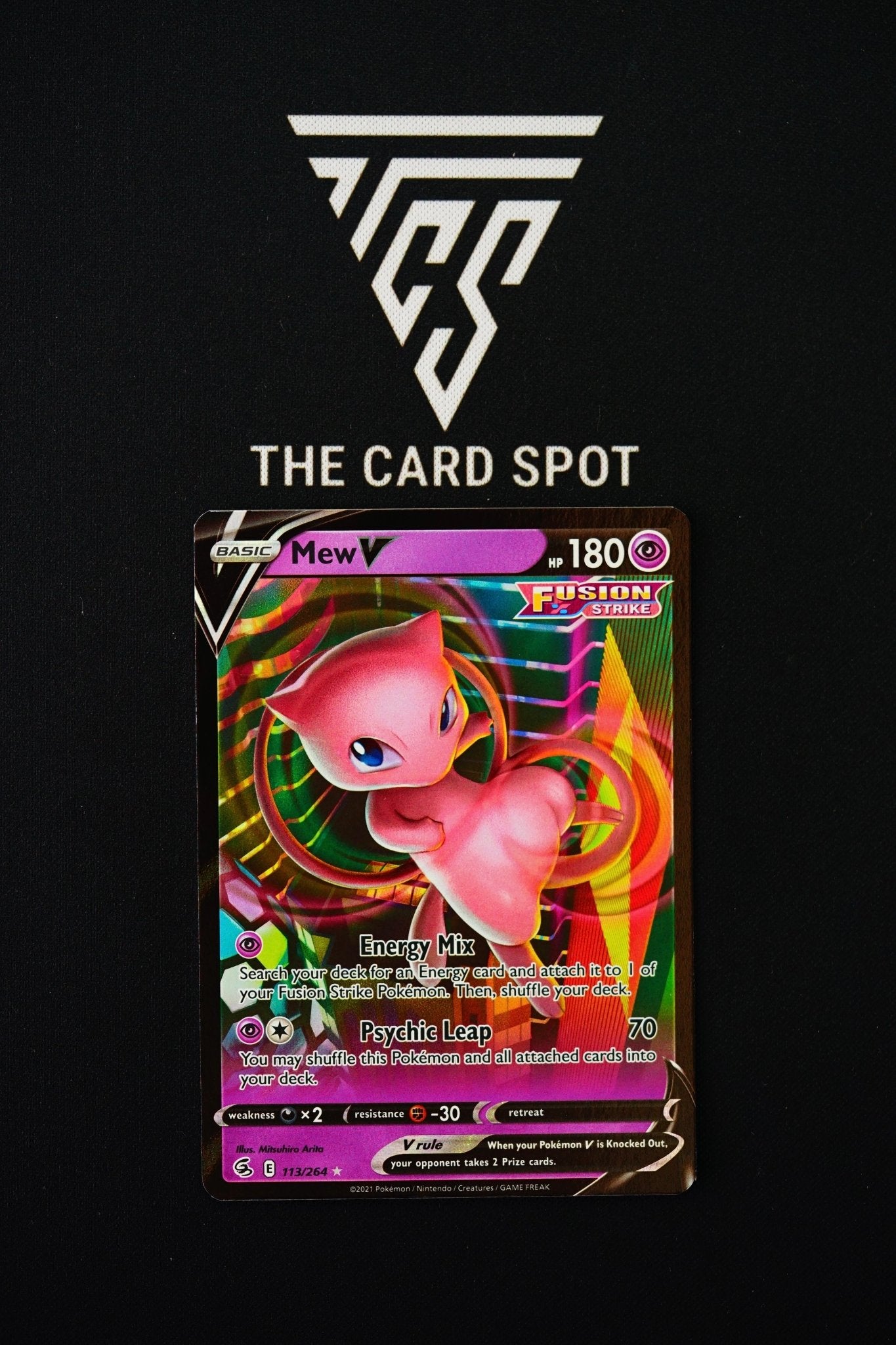 113/264 - Mew V - Pokemon TCG THE CARD SPOT PTY LTD. 113/264 - Mew V - Pokemon TCG THE CARD SPOT PTY LTD.