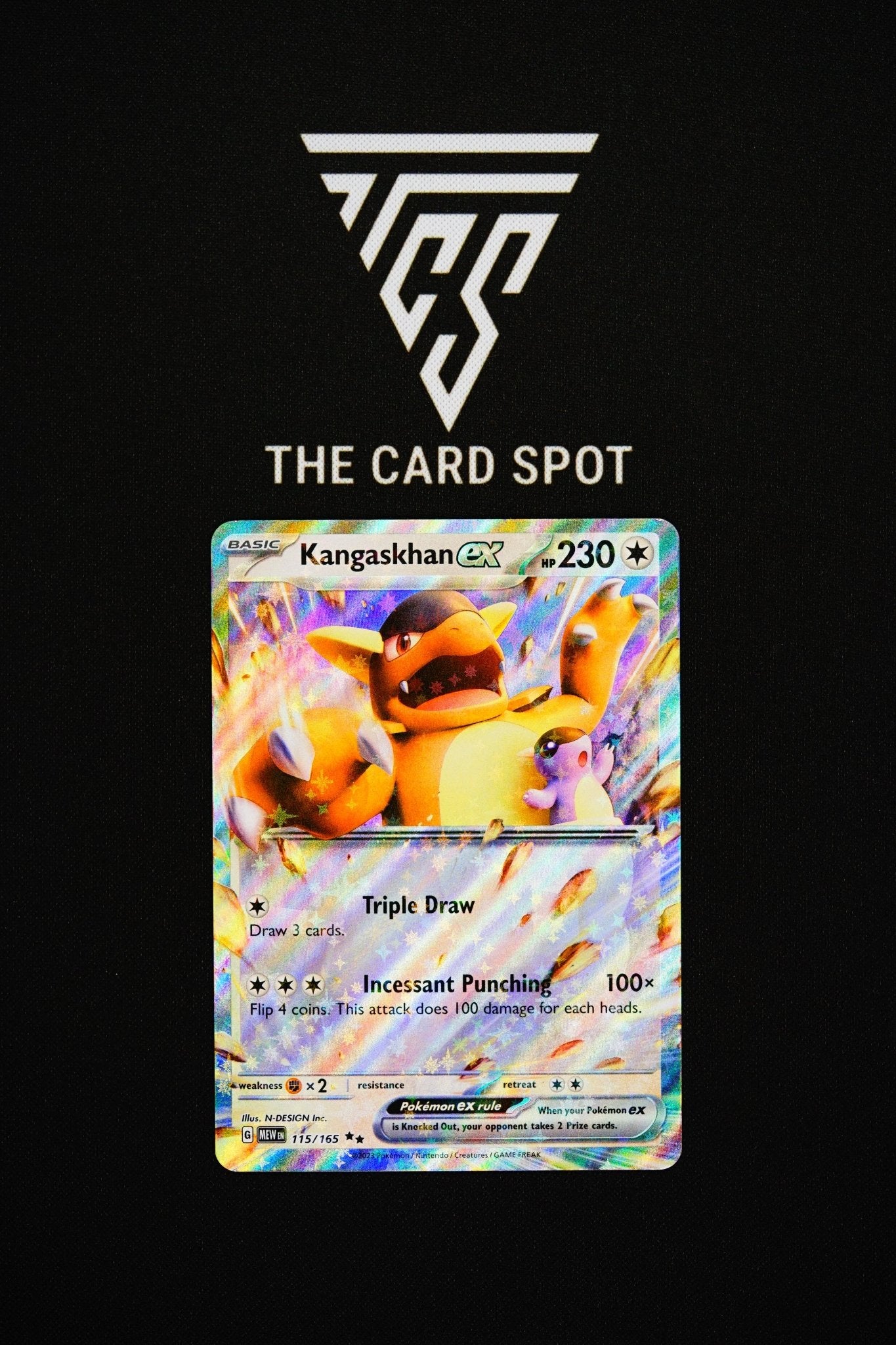 115/165 Kangaskhan Ex - Pokemon TCG - THE CARD SPOT PTY LTD.
