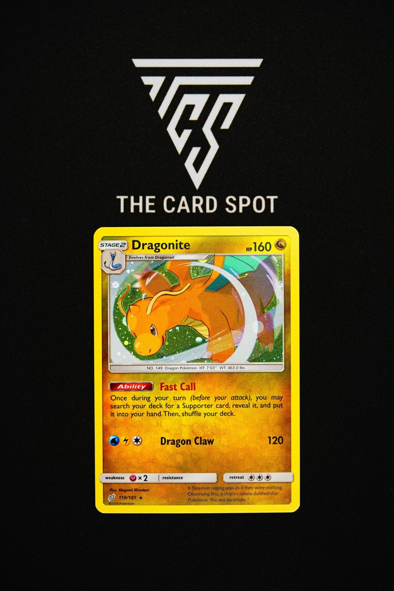 119/181 Dragonite (Cosmos Holo) - Pokemon TCG THE CARD SPOT PTY LTD. 119/181 Dragonite (Cosmos Holo) - Pokemon TCG THE CARD SPOT PTY LTD.