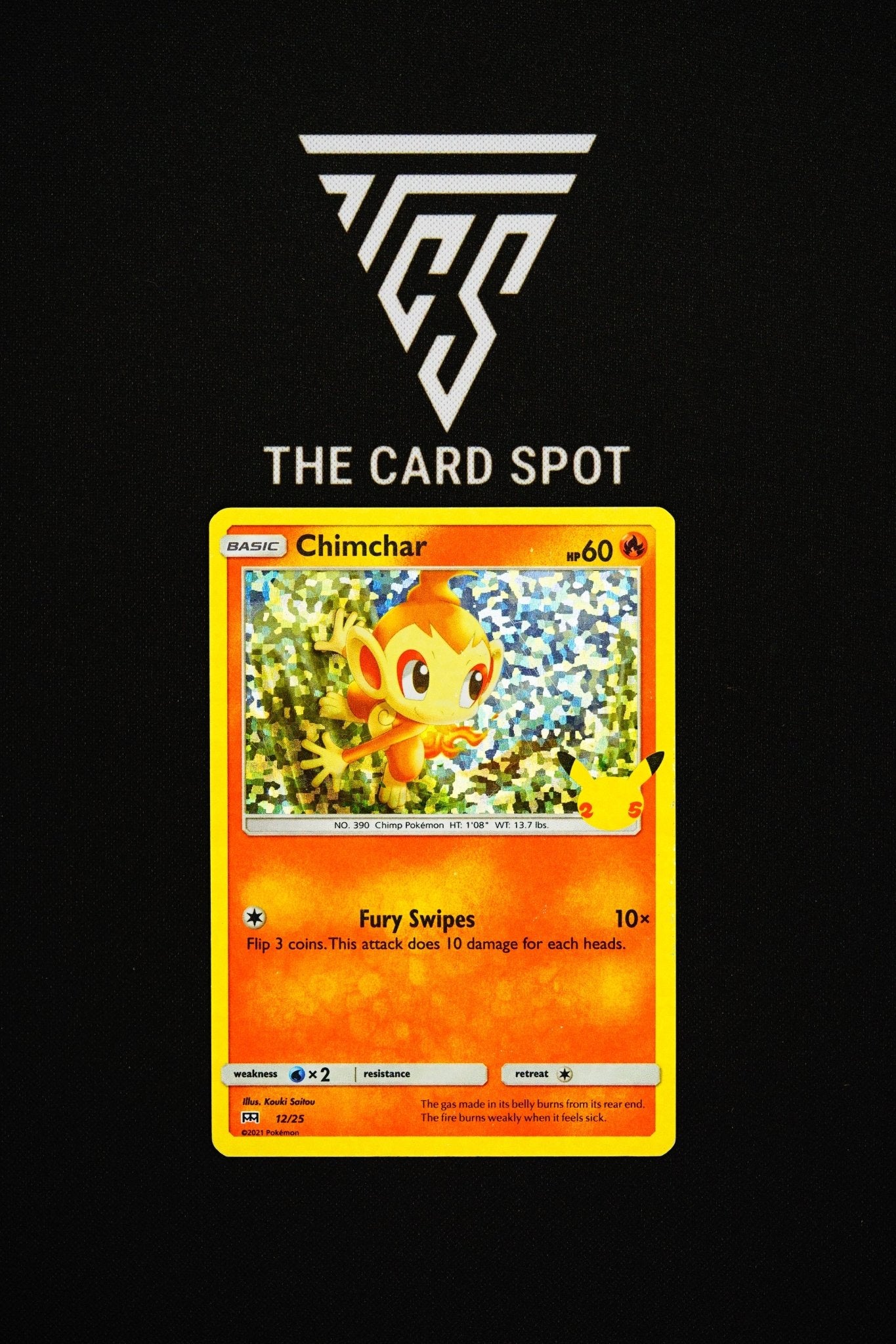 12/25 Chimchar 25th Celebrations Holo