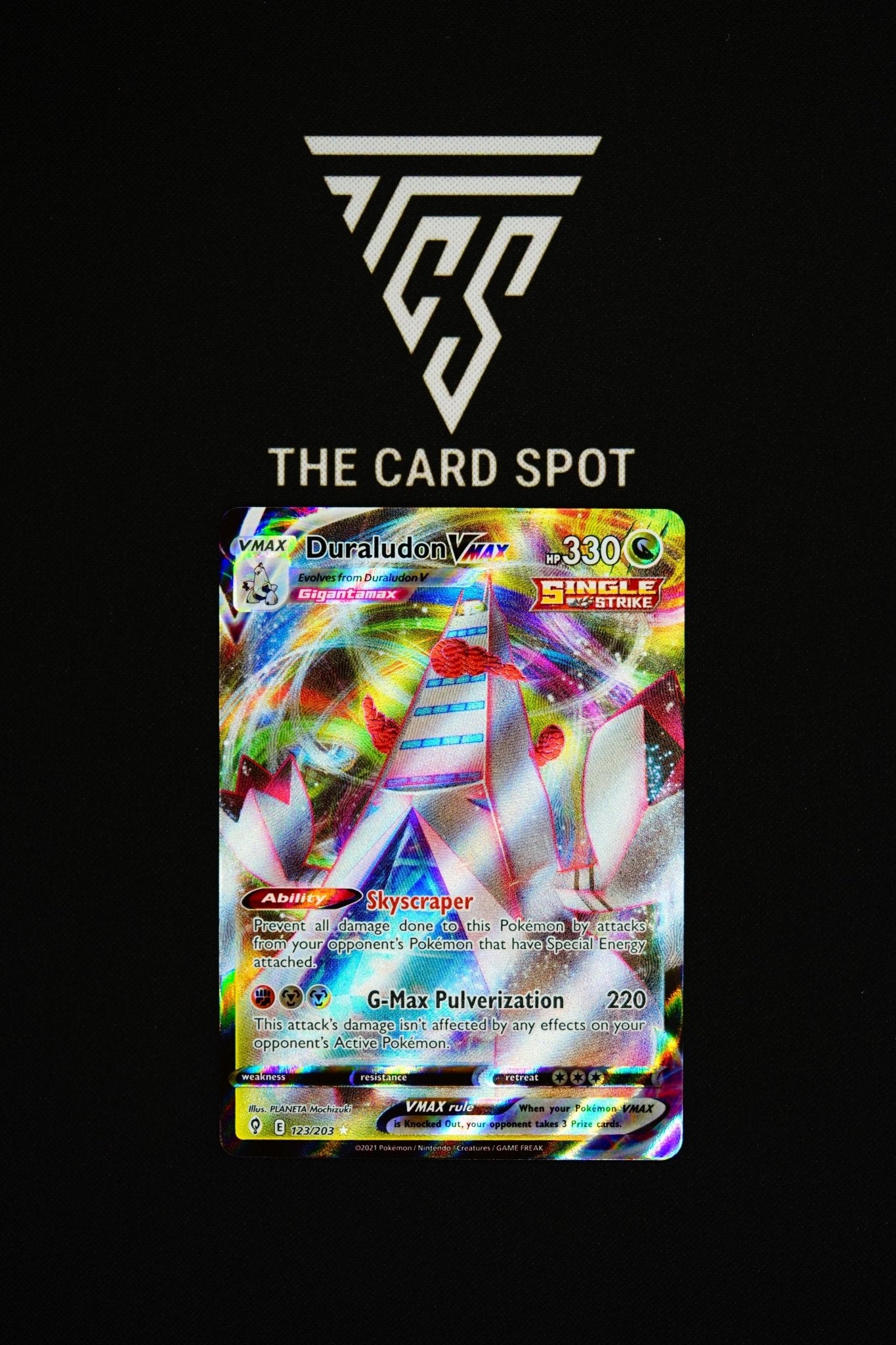 123/203 Duraludon VMAX - Pokemon TCG - THE CARD SPOT PTY LTD.