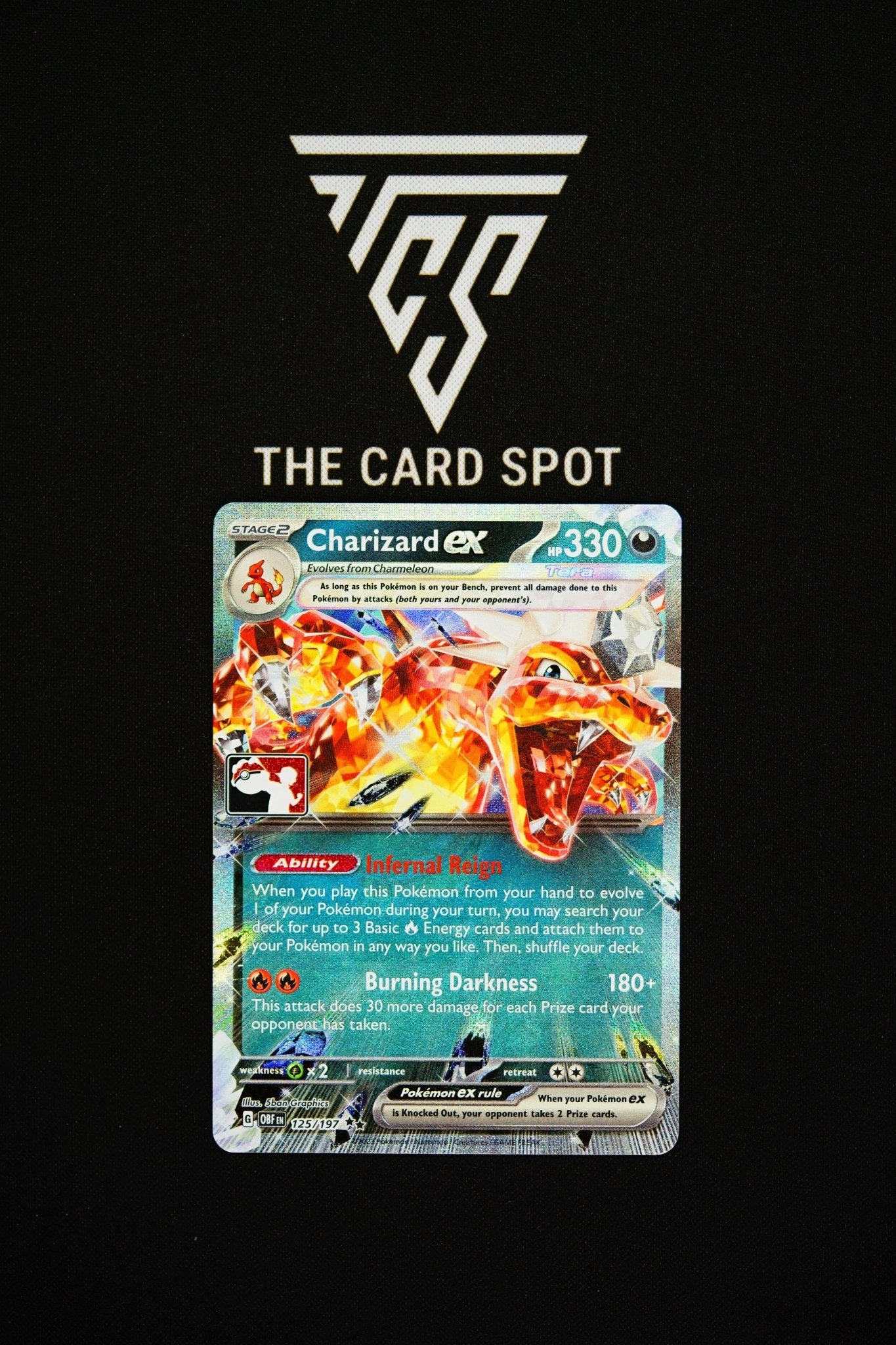 125/197 Charizard ex - Pokemon TCG - THE CARD SPOT PTY LTD.