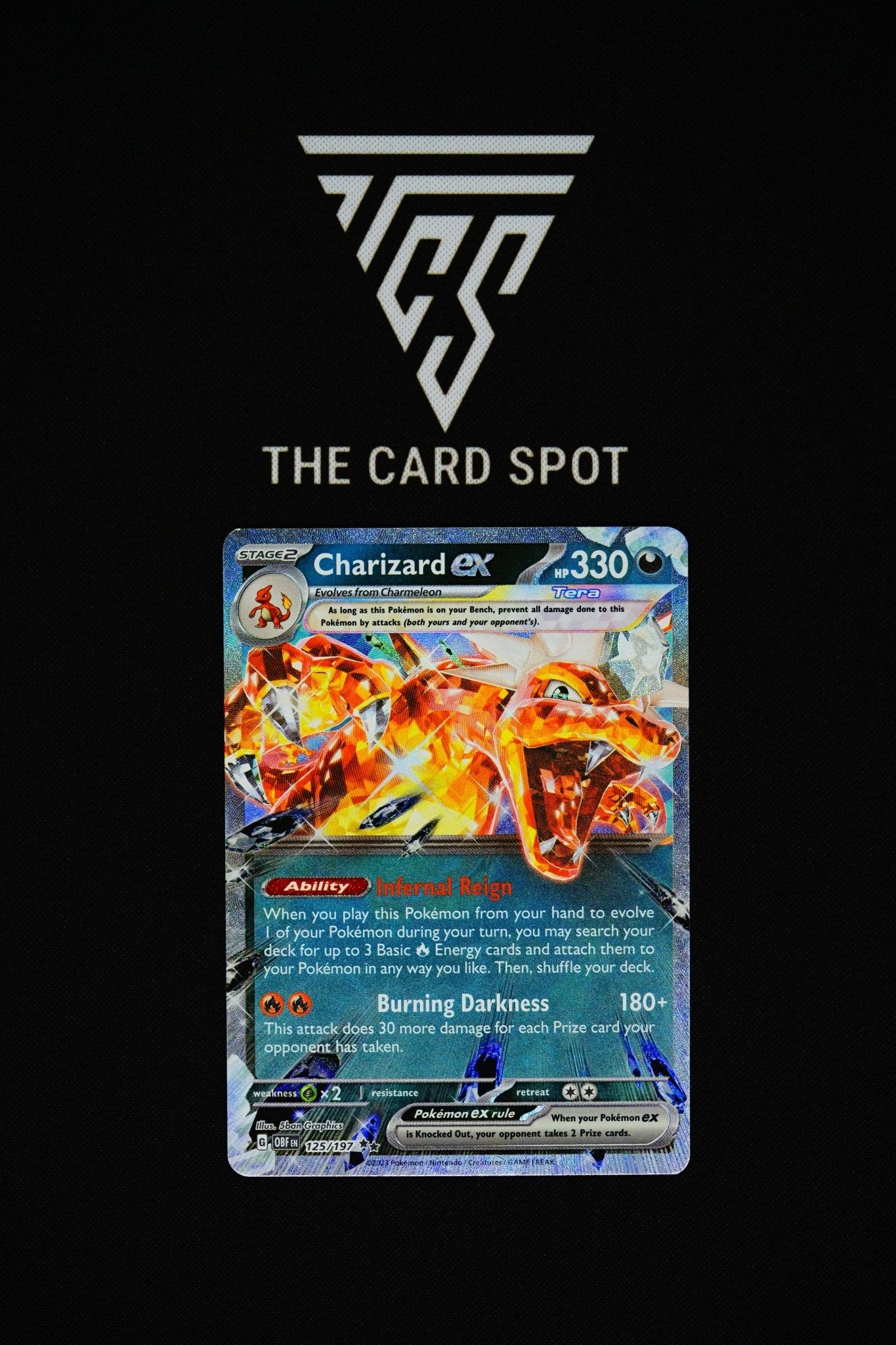 125/197 pokemon card 125/197 - Charizard ex