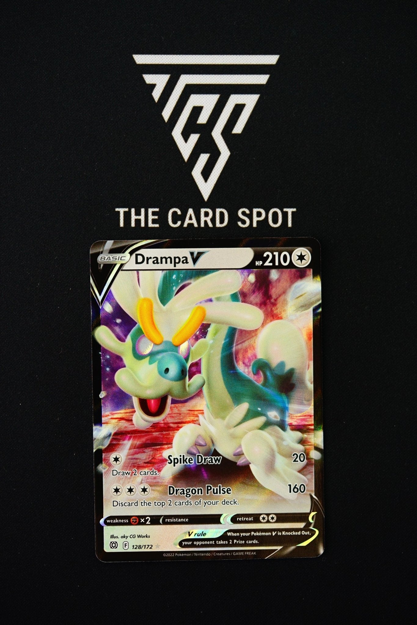 128/172 Drampa V - Pokemon TCG THE CARD SPOT PTY LTD. 128/172 Drampa V - Pokemon TCG THE CARD SPOT PTY LTD.