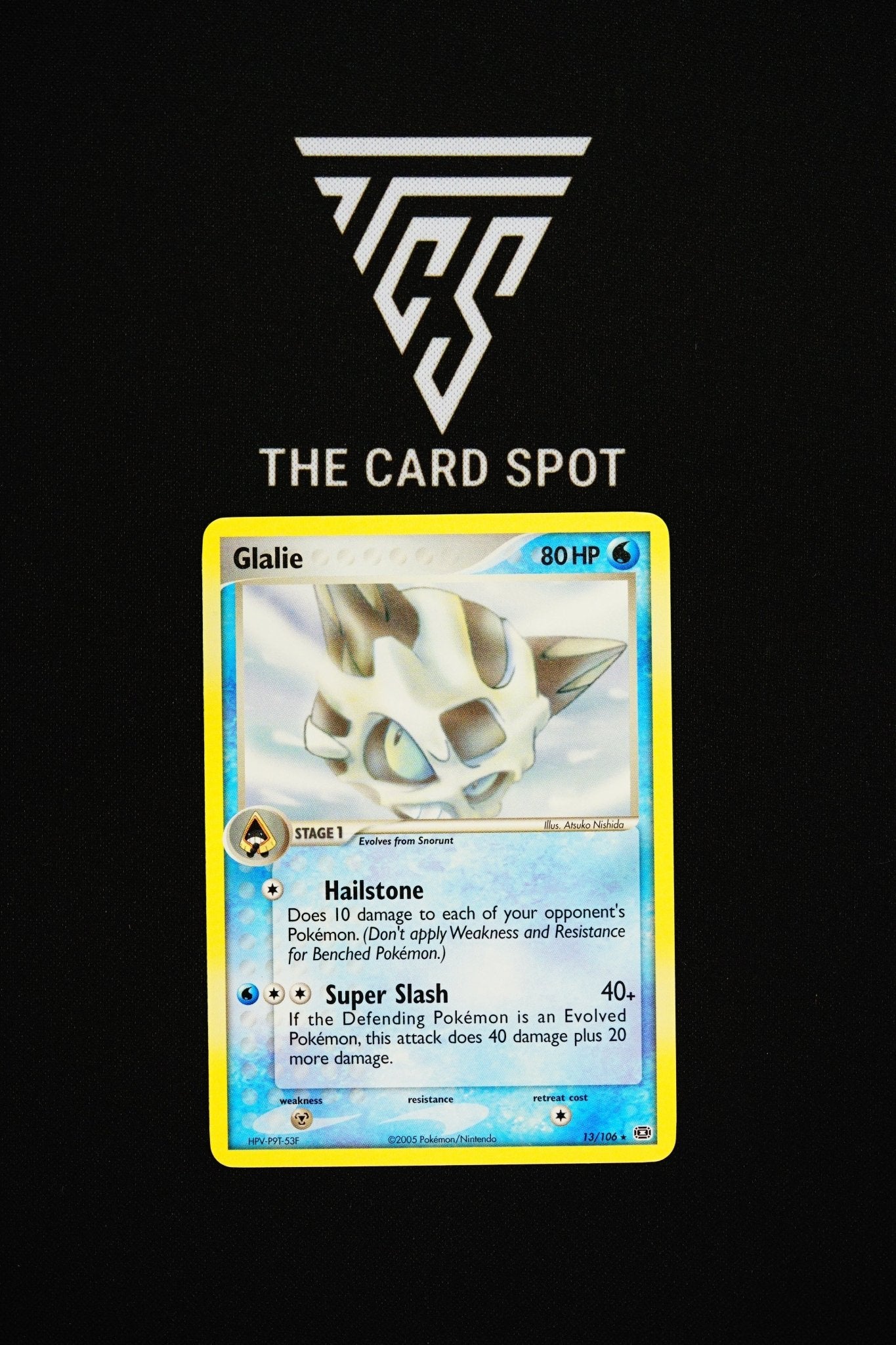 13/106 Glalie - Pokemon TCG THE CARD SPOT PTY LTD. 13/106 Glalie - Pokemon TCG THE CARD SPOT PTY LTD.