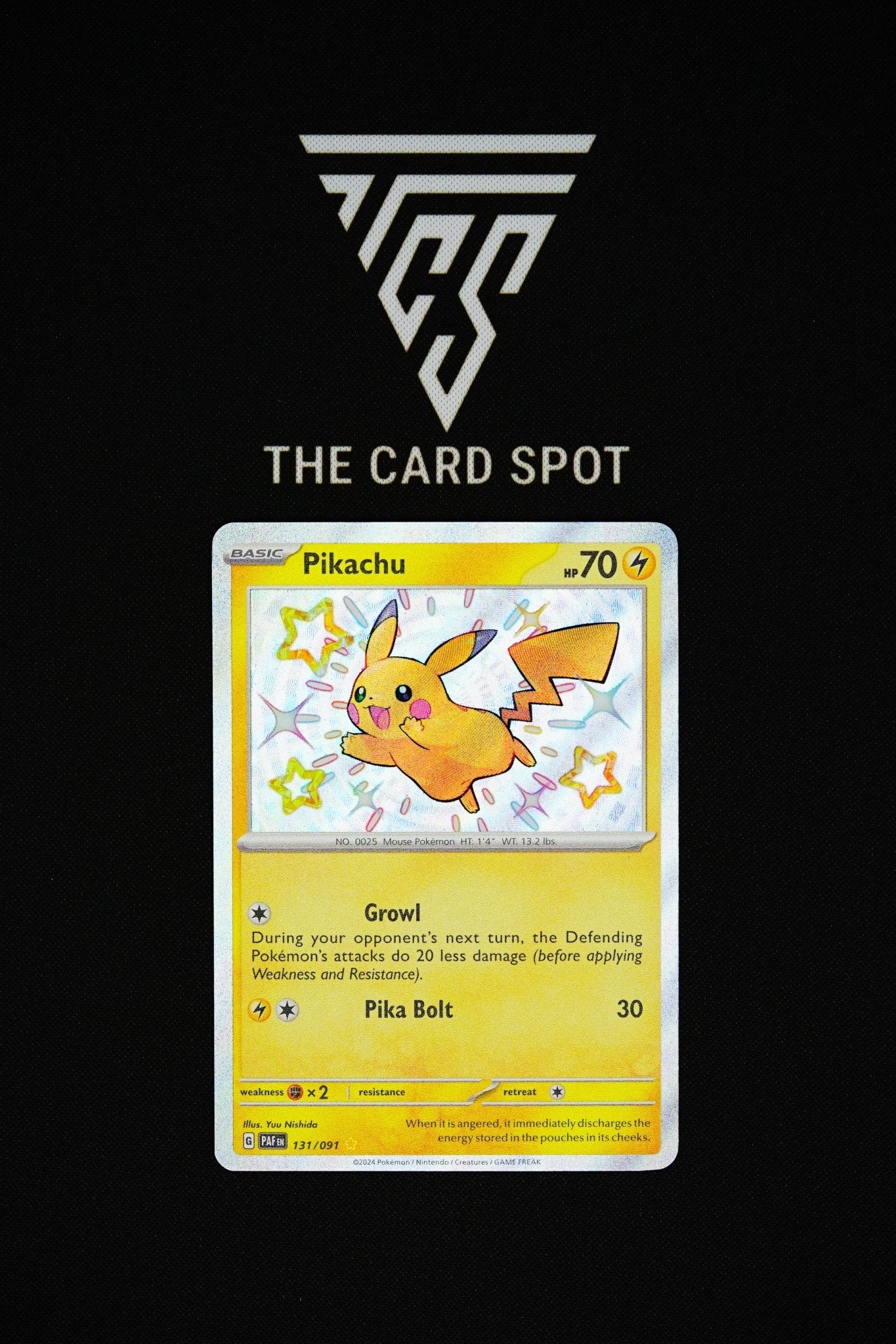 131/091 - Pikachu - Pokemon TCG - THE CARD SPOT PTY LTD.