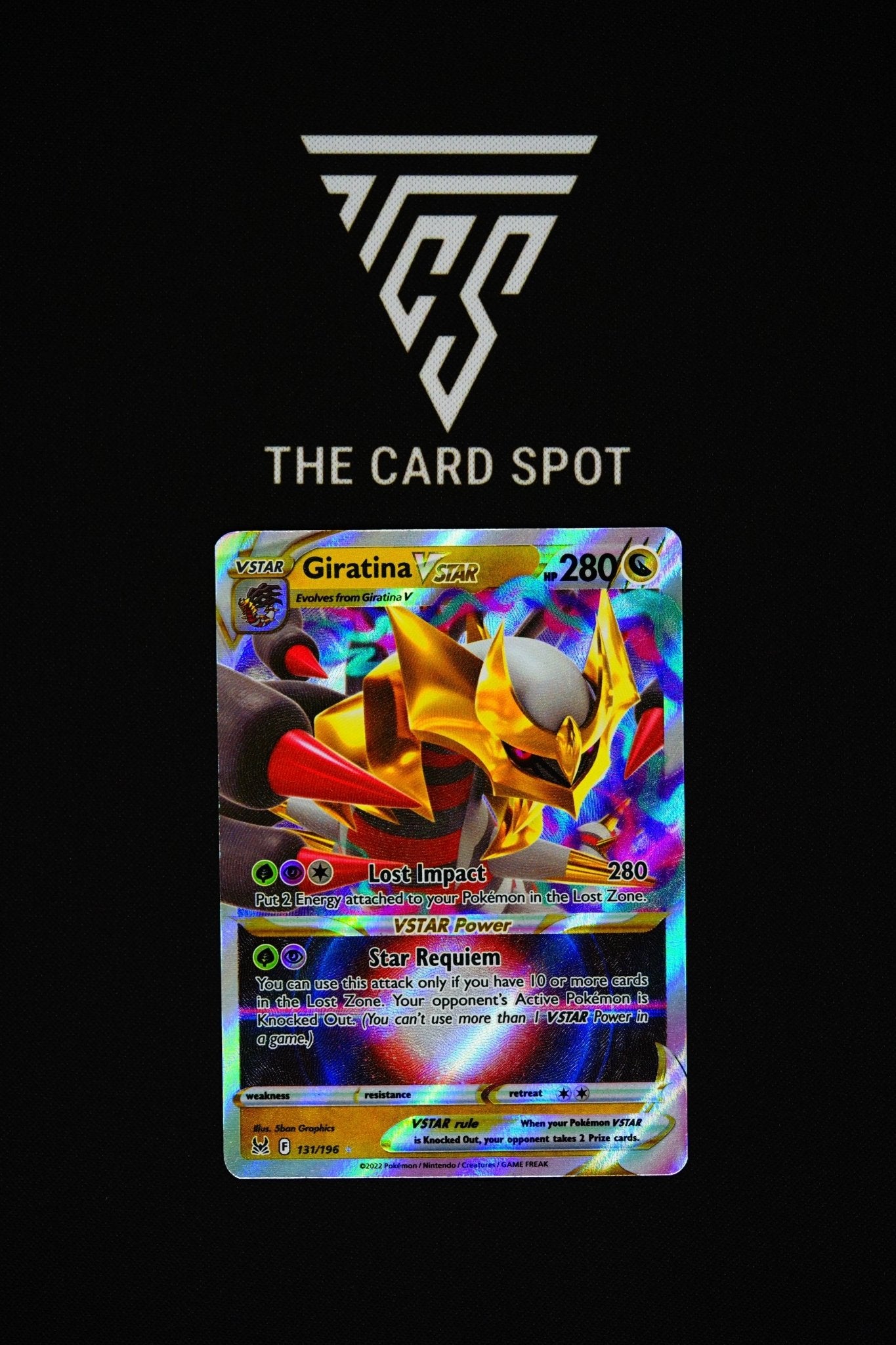 131/196 - Giratina VSTAR - Pokemon TCG THE CARD SPOT PTY LTD. 131/196 - Giratina VSTAR - Pokemon TCG THE CARD SPOT PTY LTD.