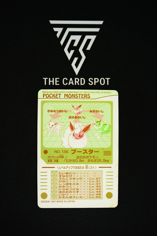 136 Booster - 1997 Pocket Monsters - THE CARD SPOT PTY LTD.