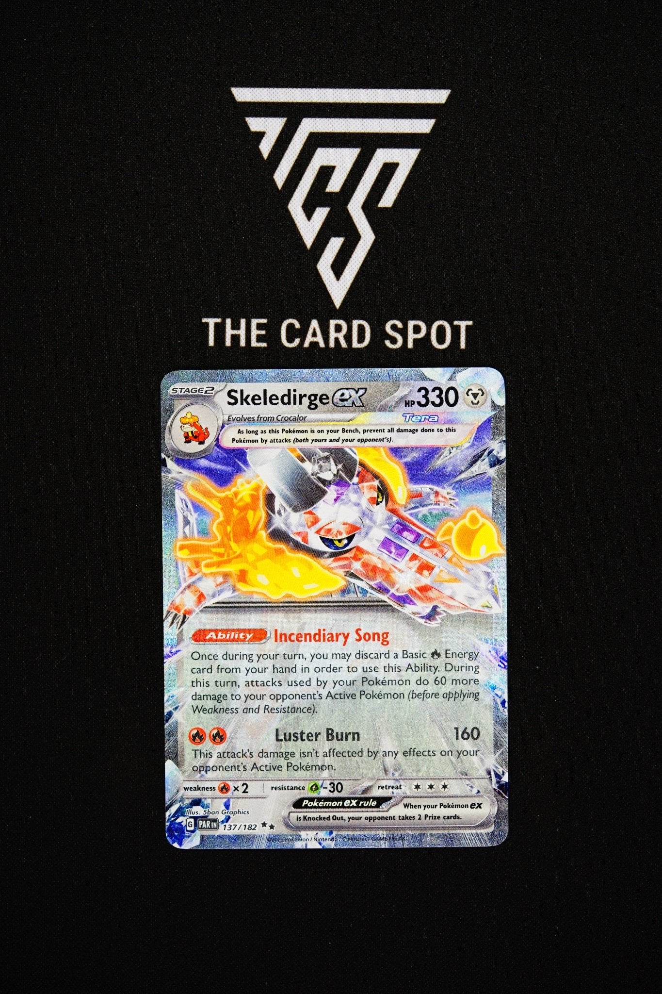 137/182 Skeledirge Ex - Pokemon TCG - THE CARD SPOT PTY LTD.