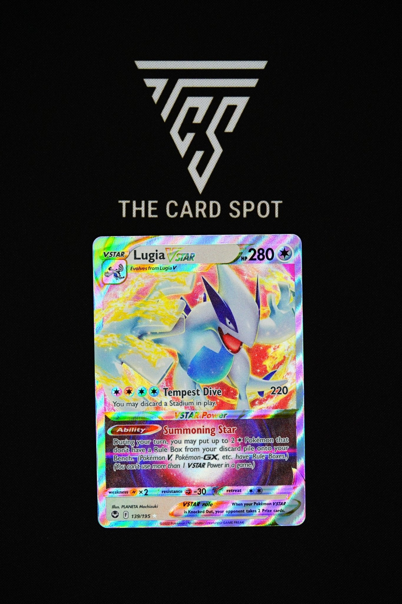 139/195 - Lugia VSTAR - Pokemon TCG THE CARD SPOT PTY LTD. 139/195 - Lugia VSTAR - Pokemon TCG THE CARD SPOT PTY LTD.