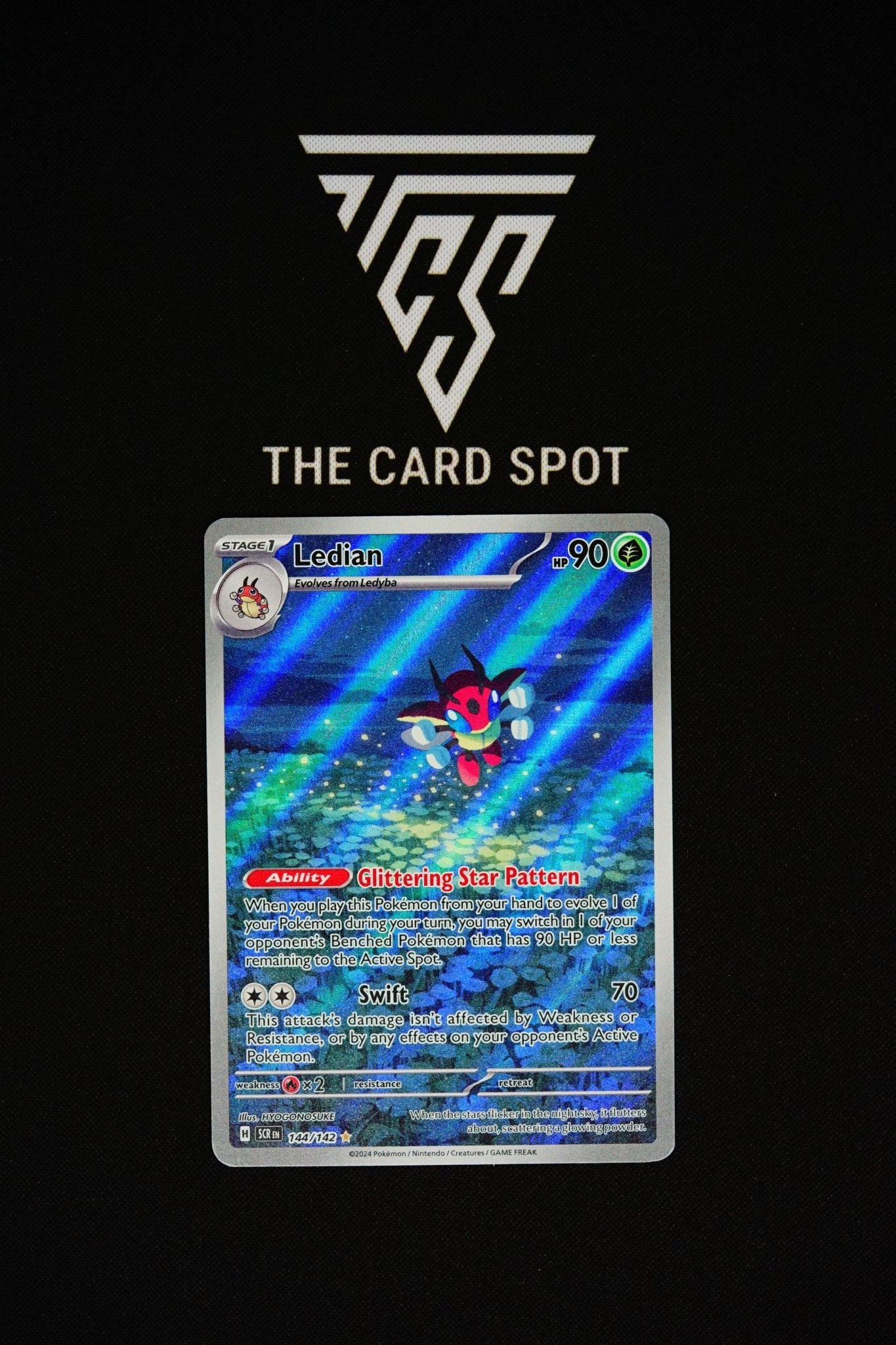 144/142 Ledian - Pokemon TCG  THE CARD SPOT PTY LTD.
