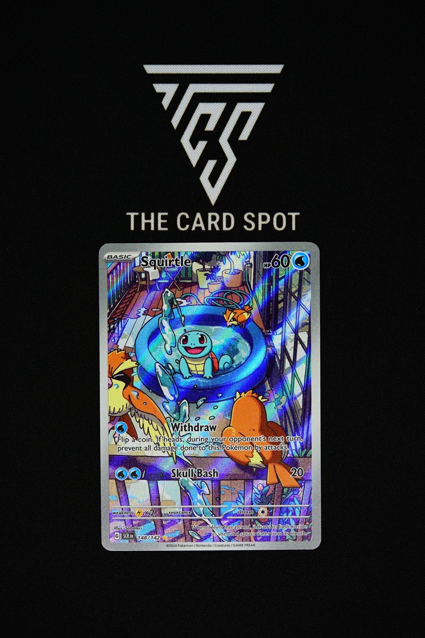 148/142 - Squirtle - Pokemon TCG THE CARD SPOT PTY LTD. 148/142 - Squirtle - Pokemon TCG THE CARD SPOT PTY LTD.