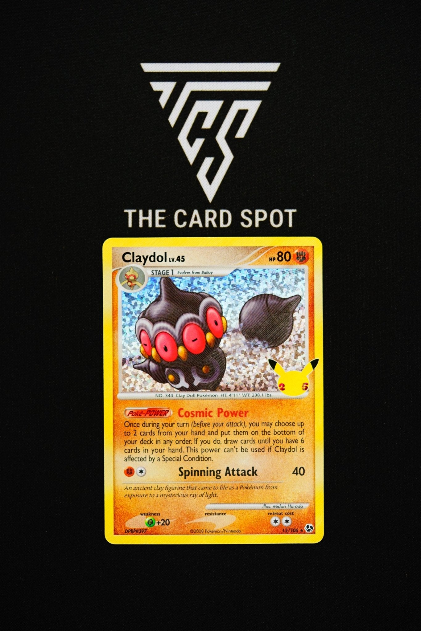 15/106 Claydol Lv.45 - Pokemon TCG - THE CARD SPOT PTY LTD.