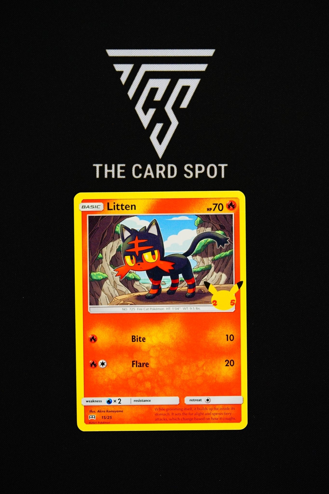 15/25 - Litten - Pokemon TCG - THE CARD SPOT PTY LTD.