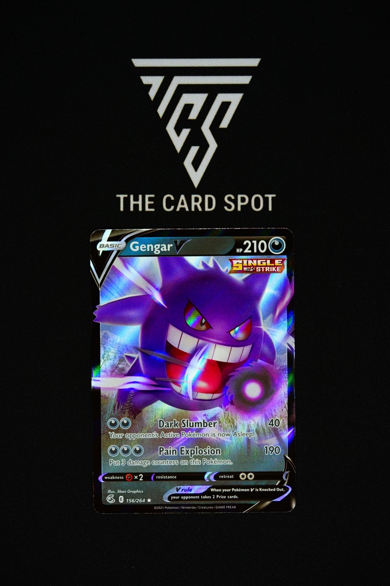 156/264 Gengar V - Pokemon TCG THE CARD SPOT PTY LTD. 156/264 Gengar V - Pokemon TCG THE CARD SPOT PTY LTD.