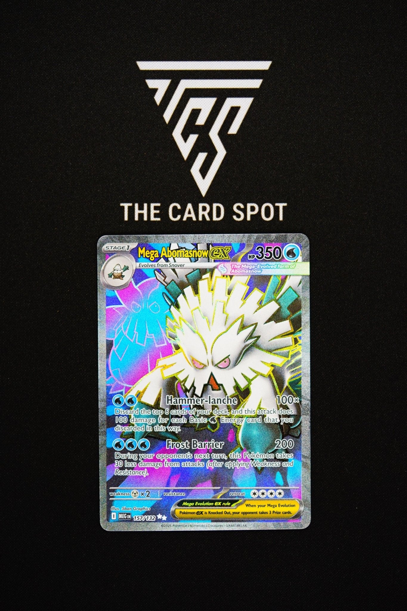 157/132 - Mega Abomasnow Ex - Pokemon TCG - THE CARD SPOT PTY LTD.